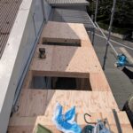 屋根下地工事９