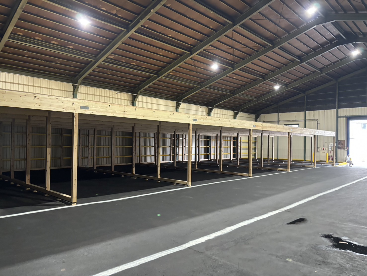 埼玉県戸田市美女木　棚構造体工事　After(仕上げ)