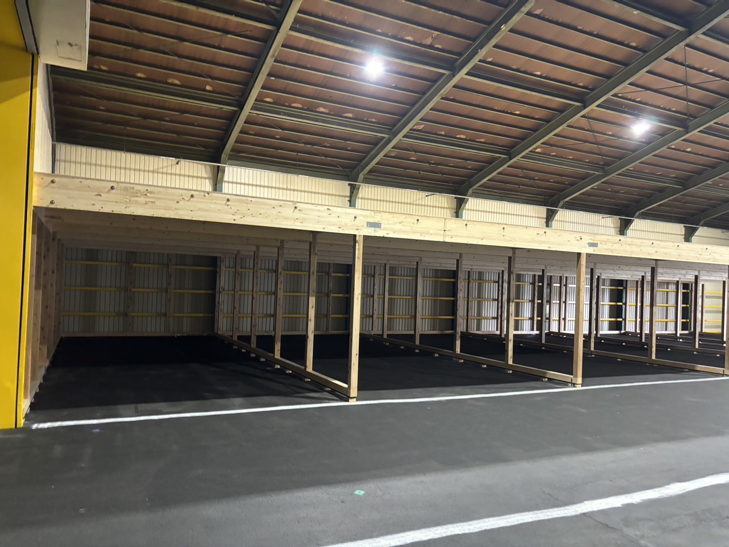 埼玉県戸田市美女木　棚構造体工事　After(仕上げ)