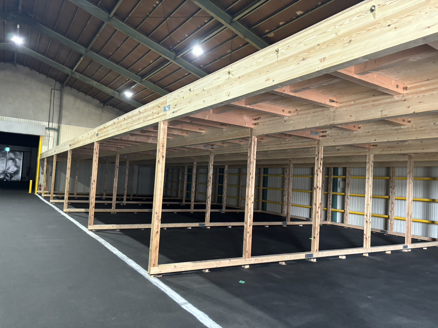 埼玉県戸田市美女木　棚構造体工事　After(仕上げ)