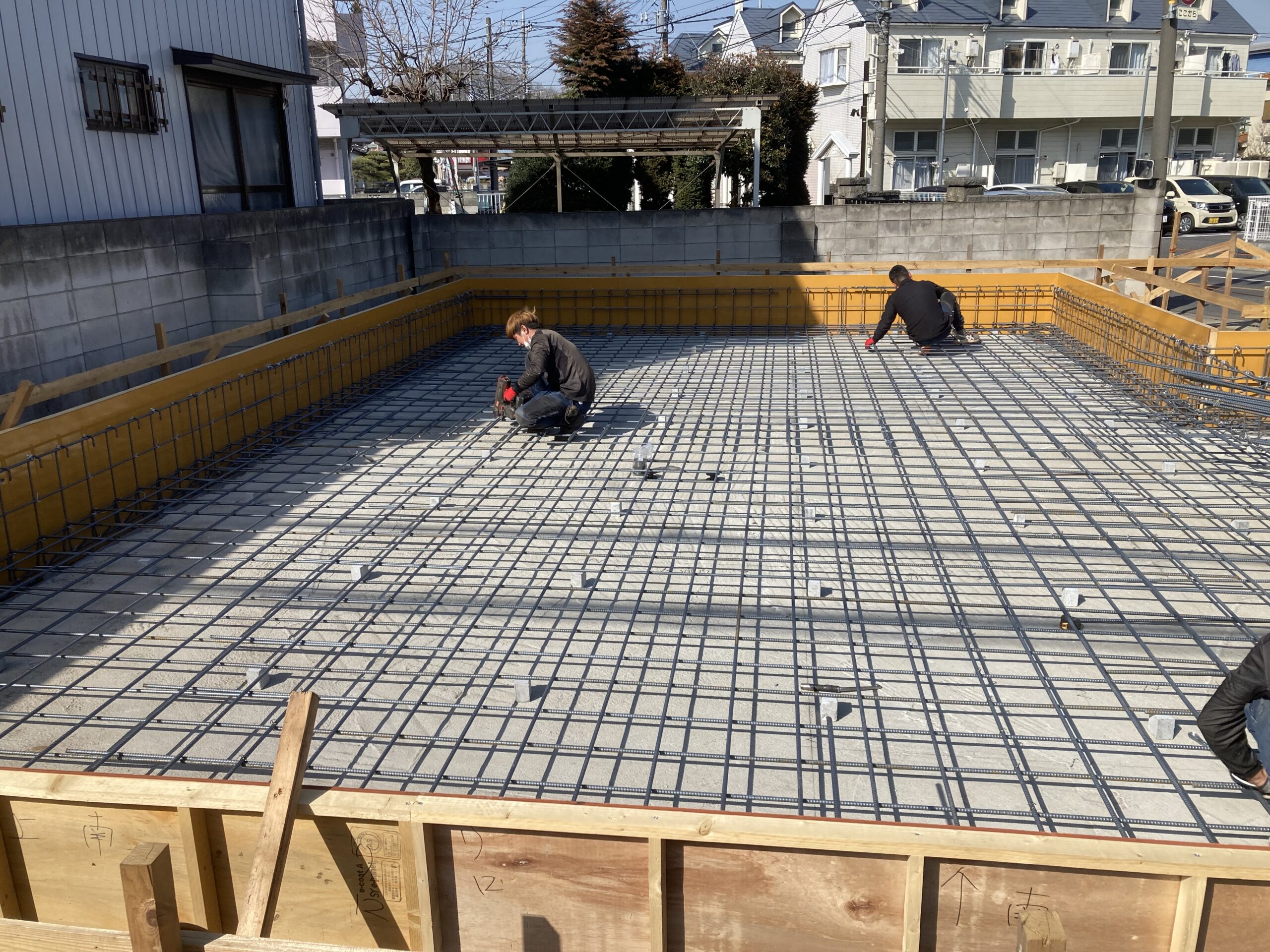 H田様邸 新築工事 基礎工事