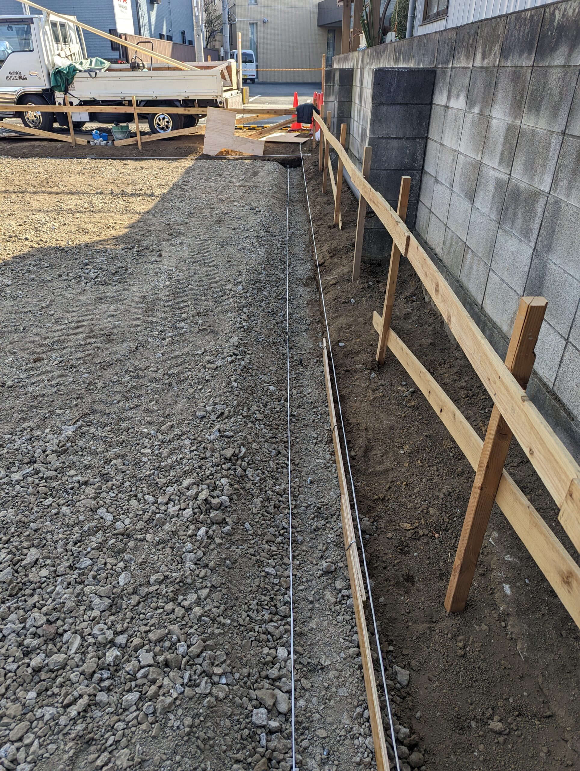 H田様邸 新築工事基礎工事