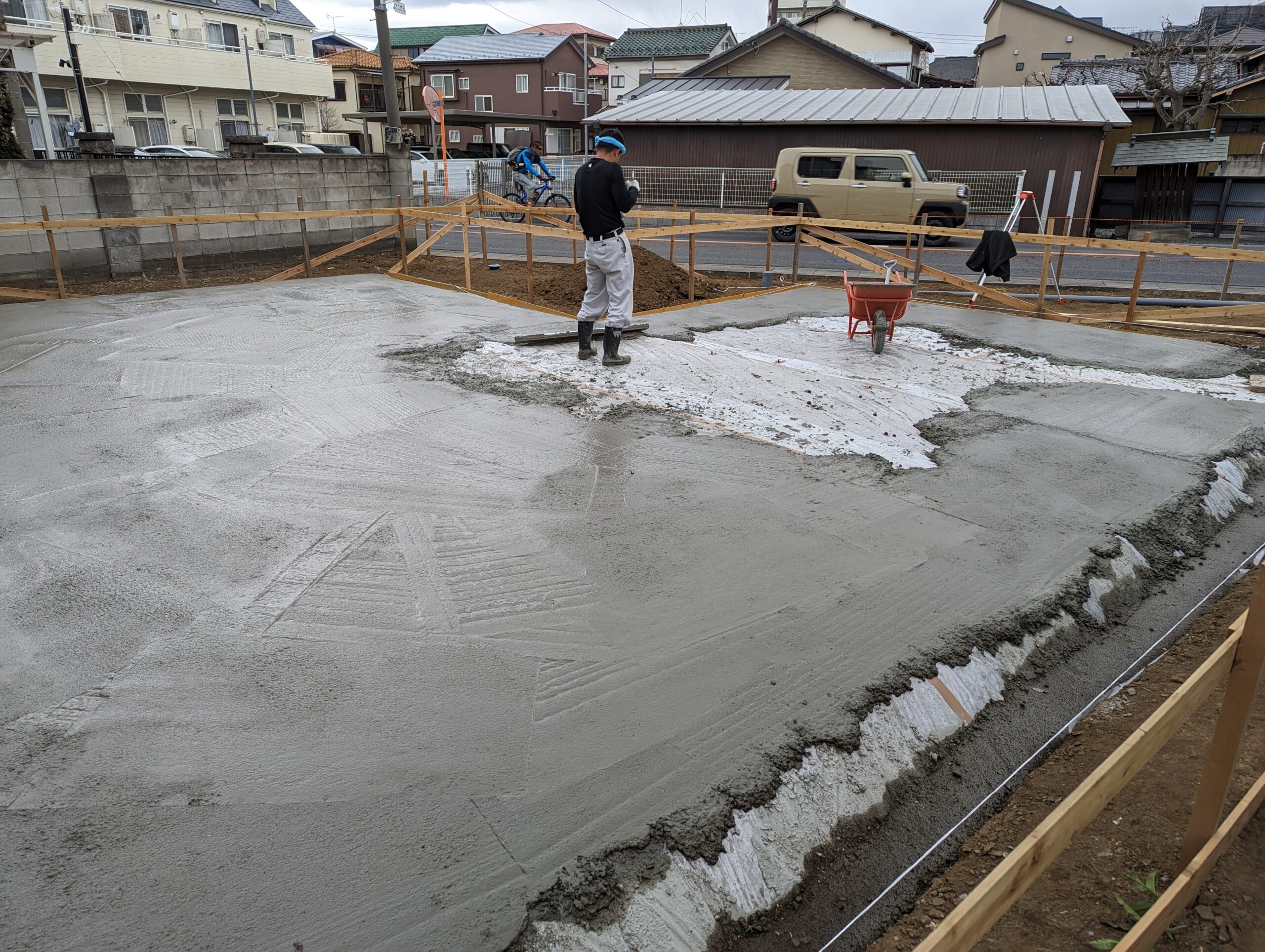 H田様邸 新築工事 基礎工事