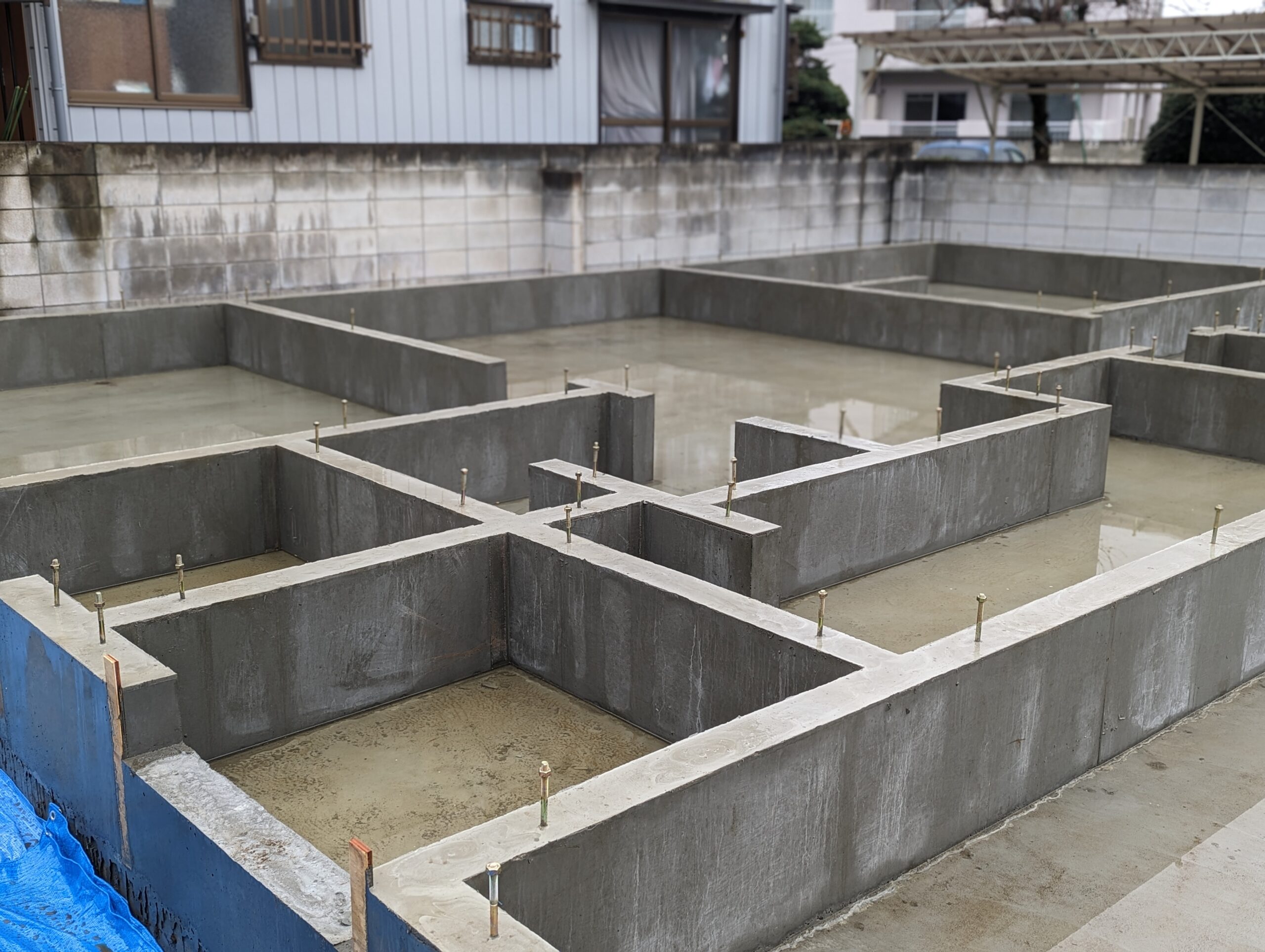 H田様邸 新築工事 基礎工事