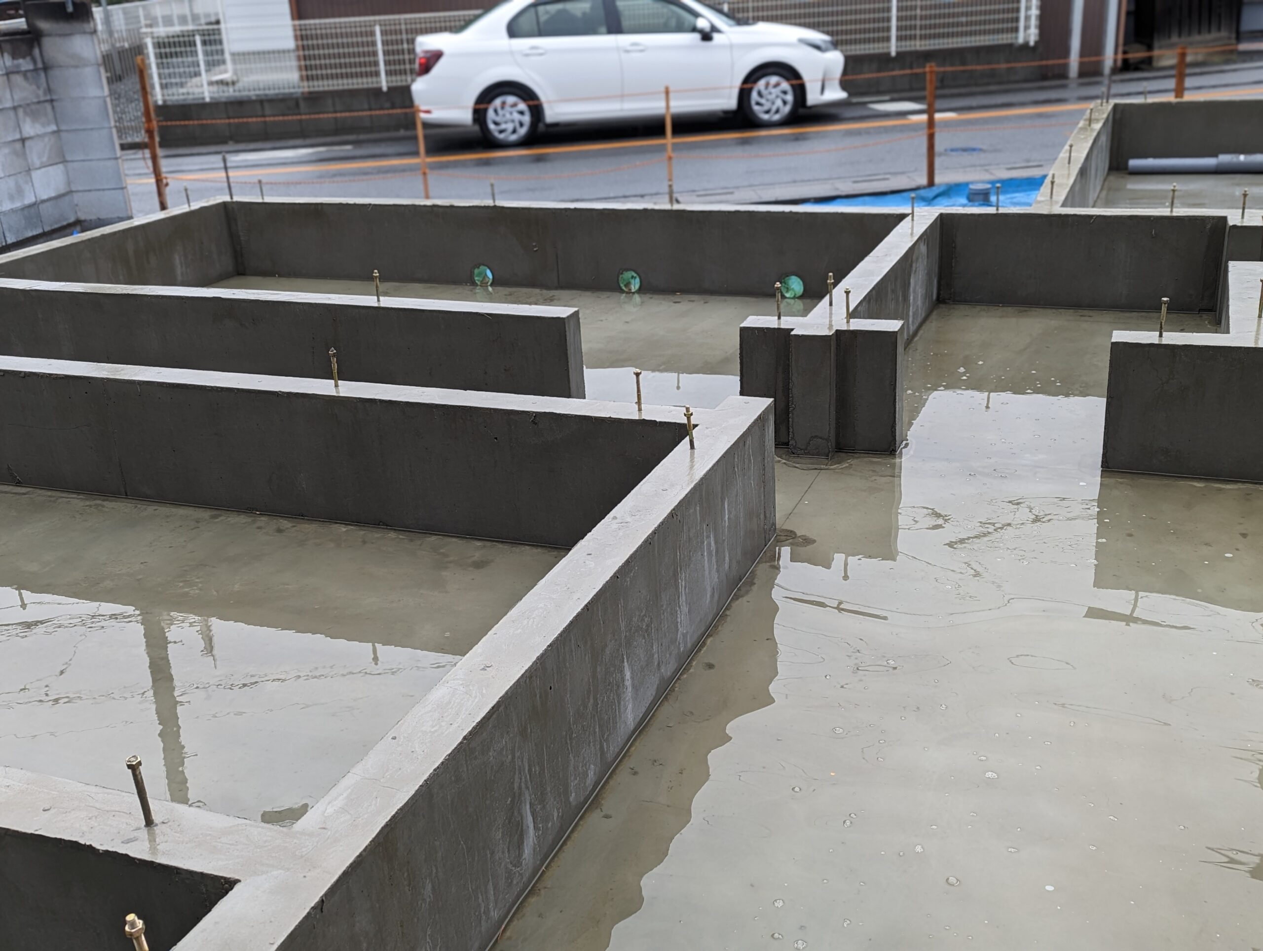 H田様邸 新築工事 基礎工事