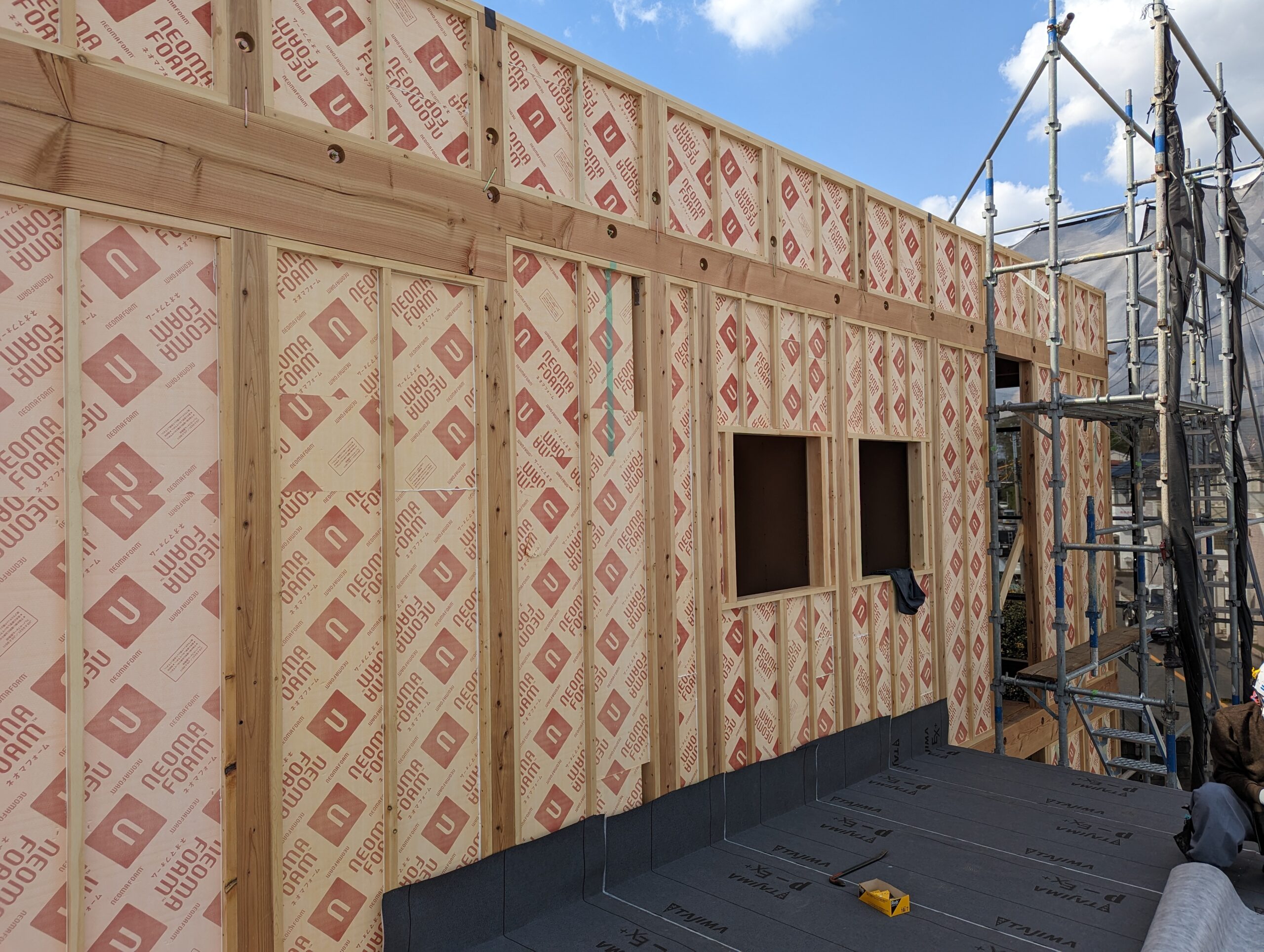 H田様邸 新築工事 屋根