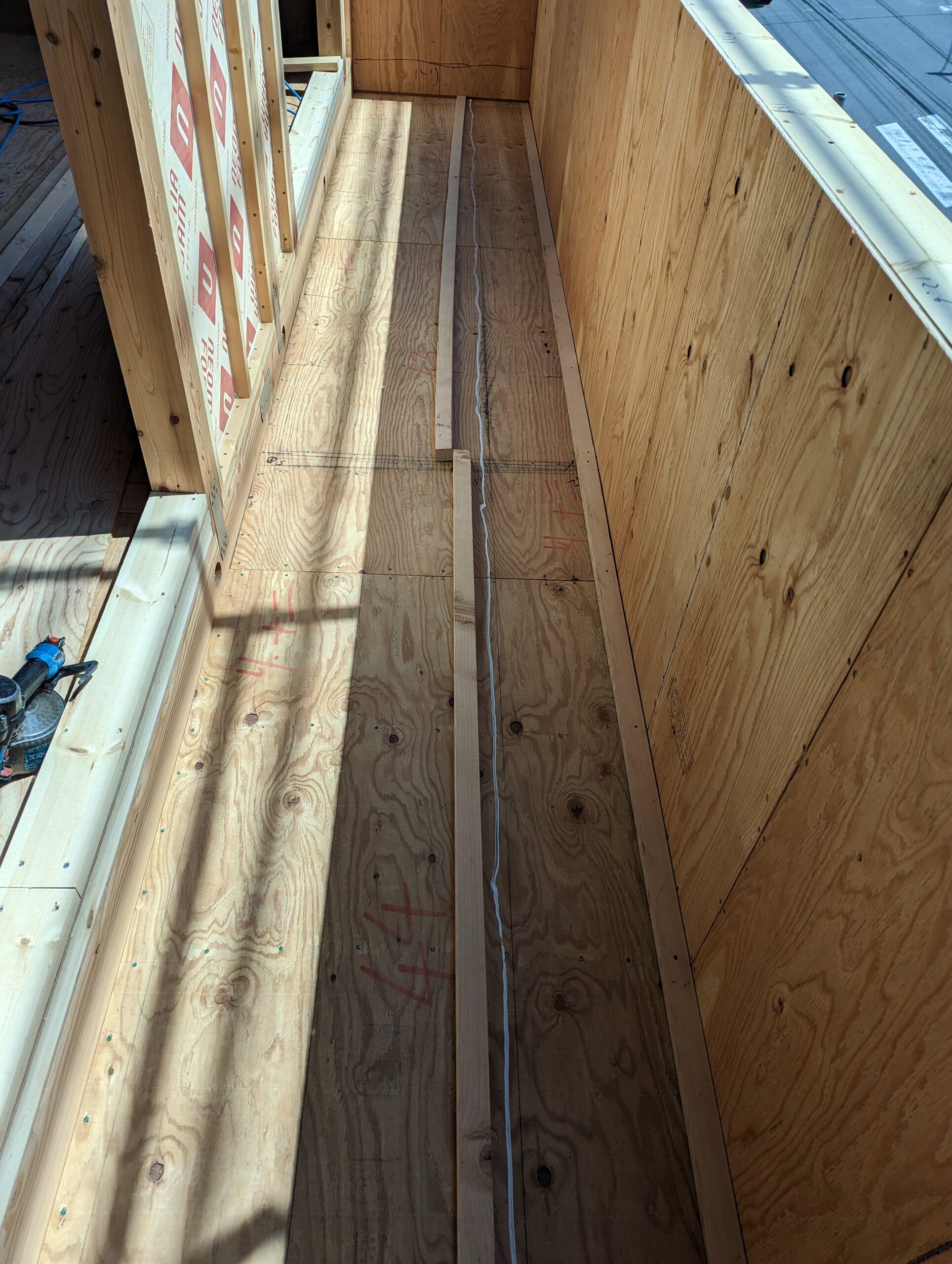 H田様邸 新築工事 ベランダ