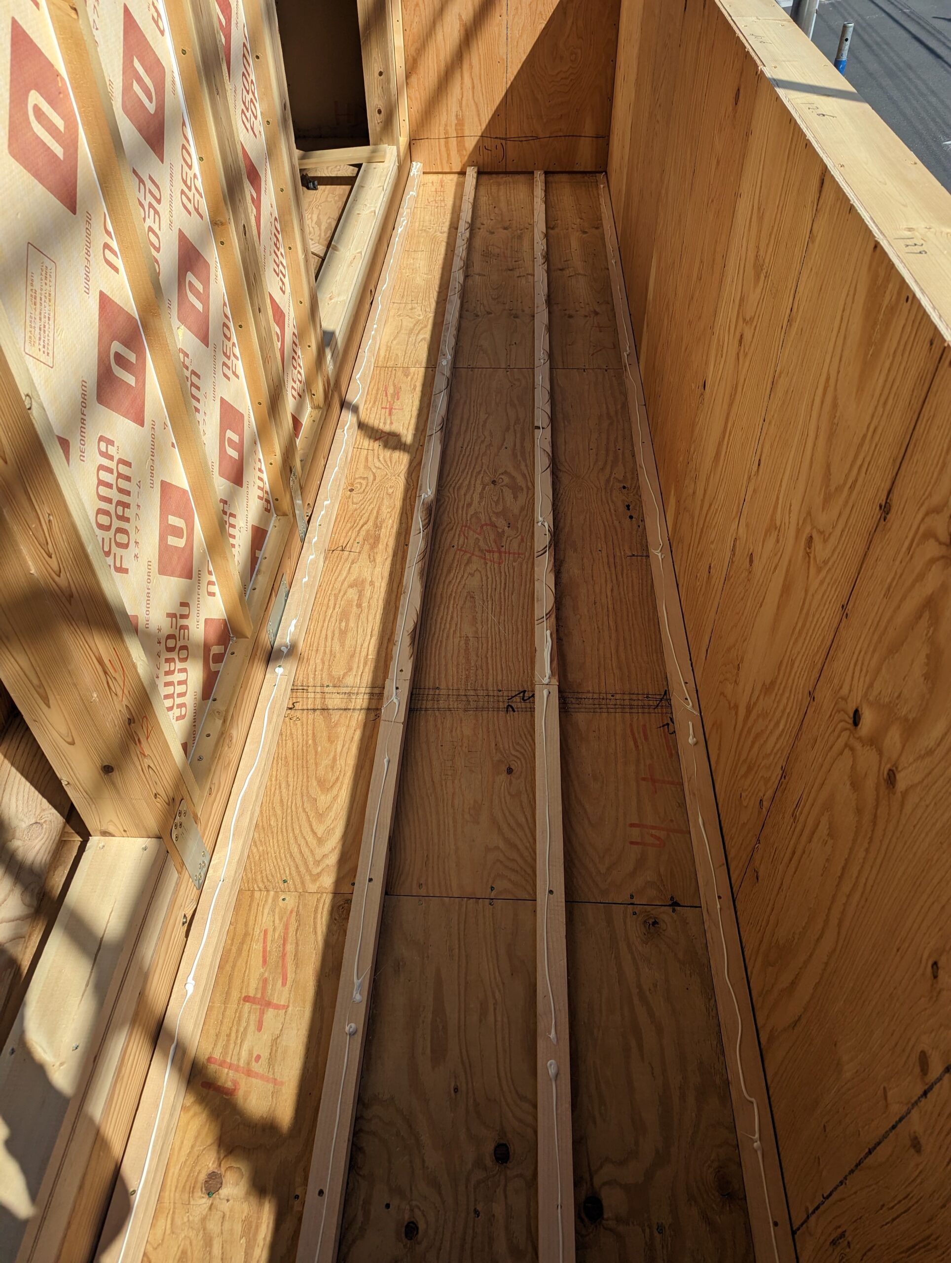 H田様邸 新築工事 ベランダ