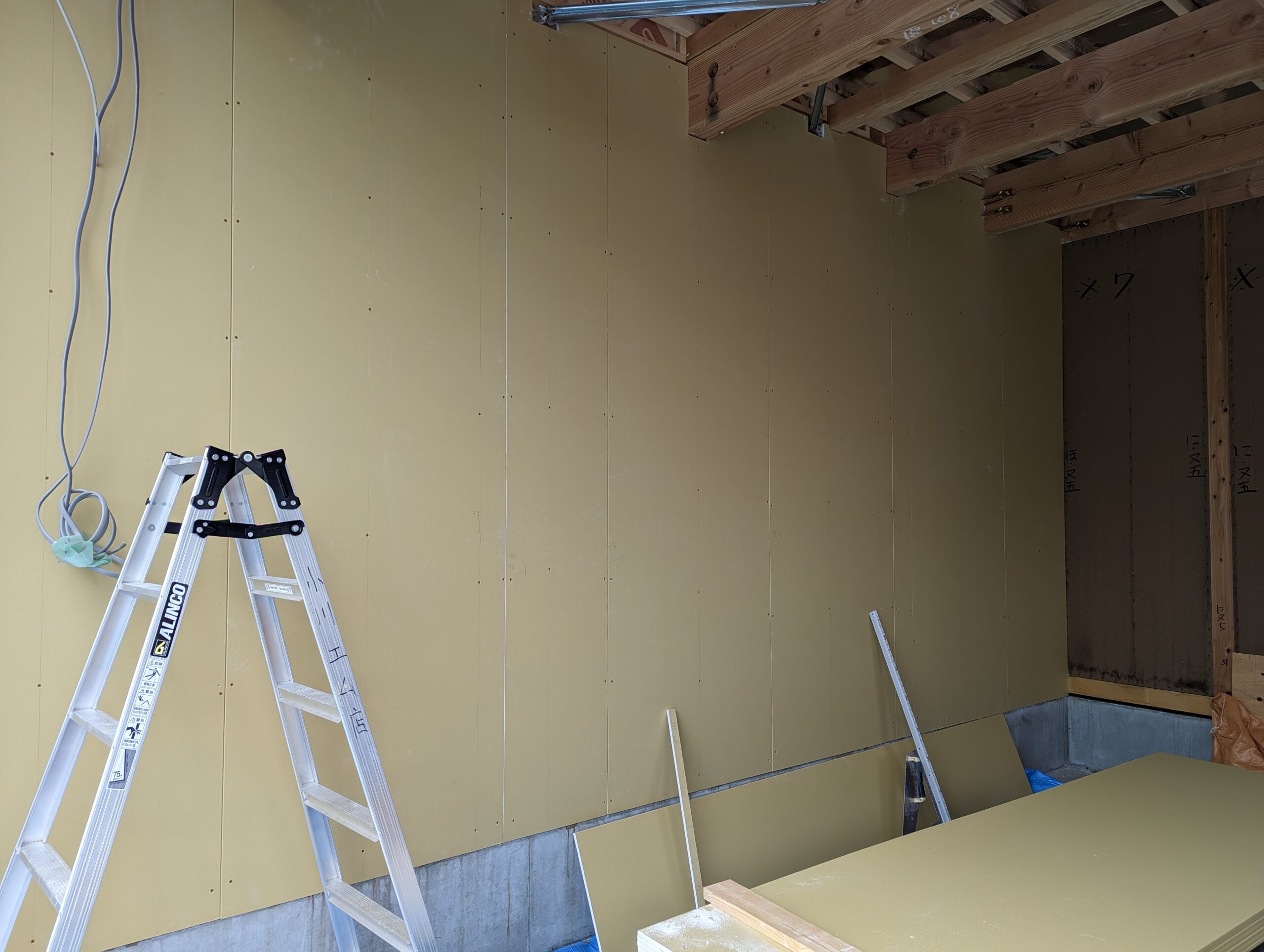 H田様邸 新築工事 車庫