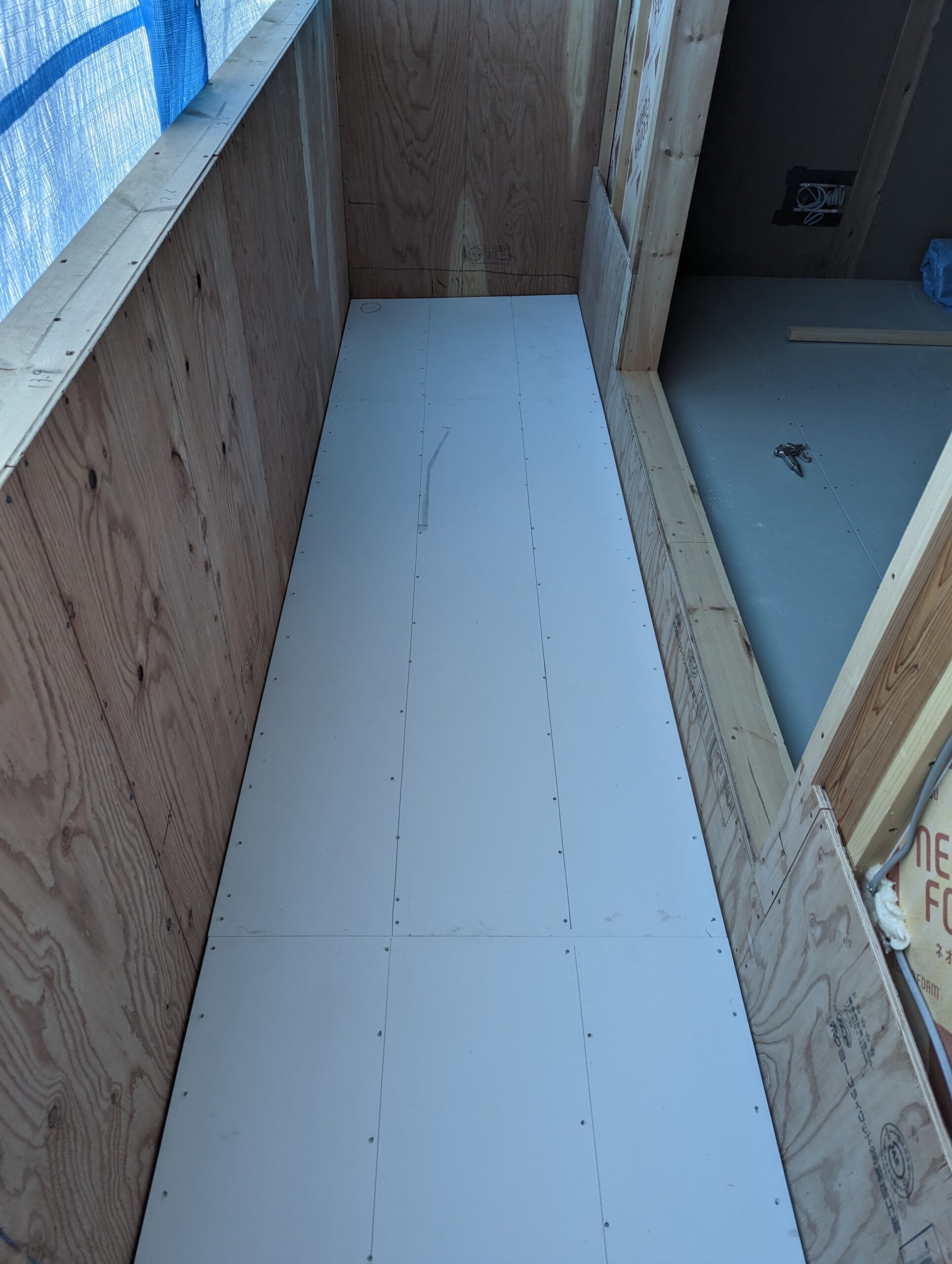 H田様邸 新築工事 ベランダ