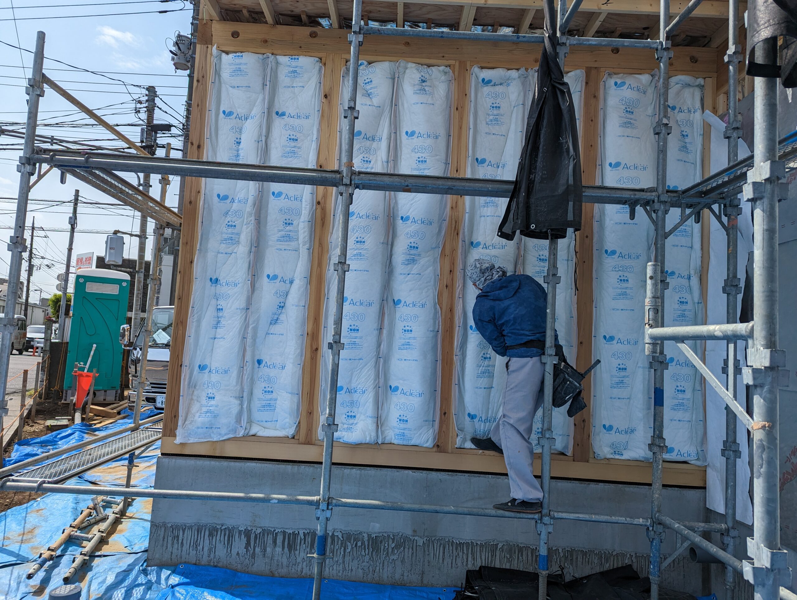 H田様邸 新築工事 外部工事