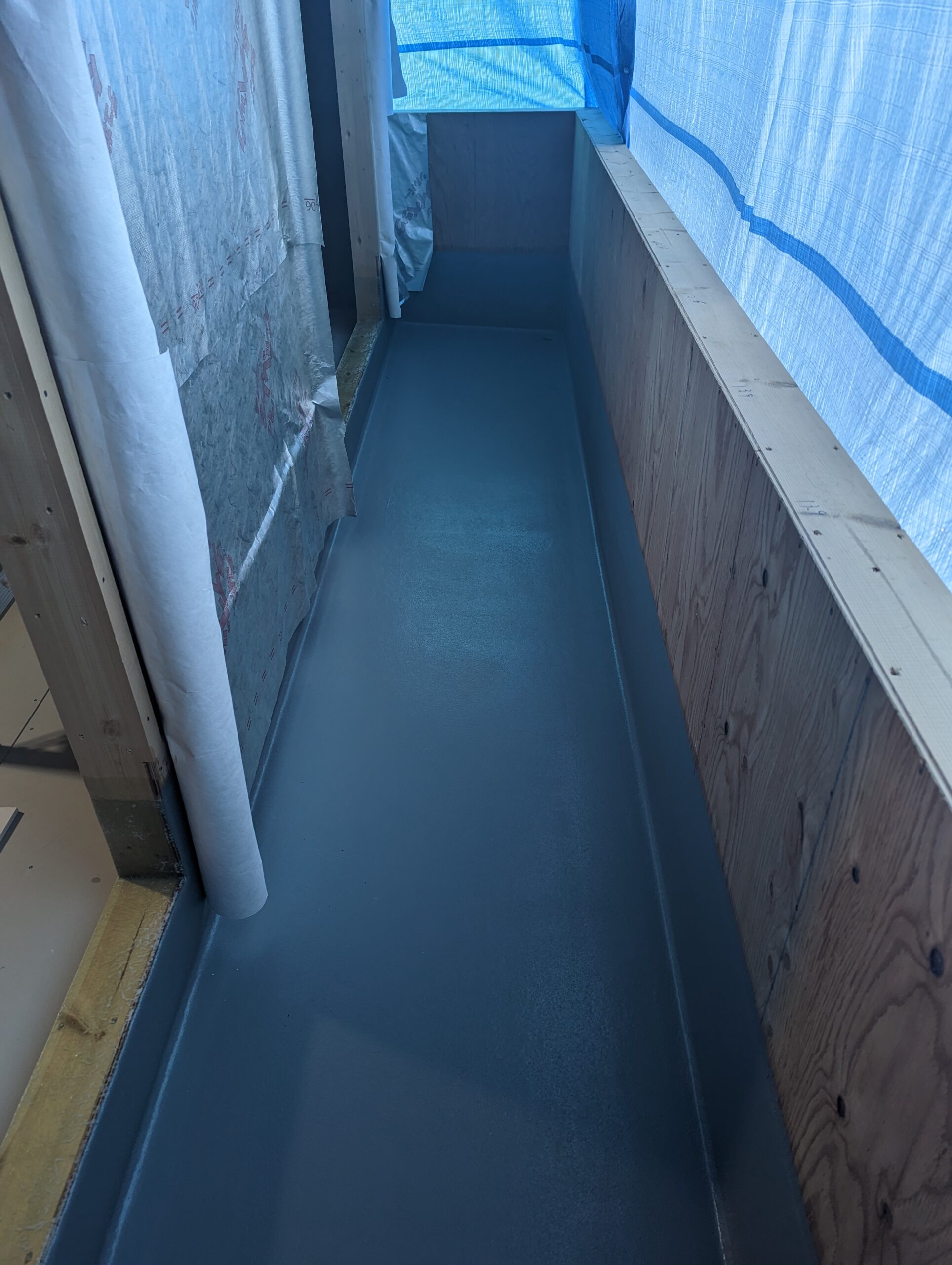 H田様邸 新築工事 ベランダ