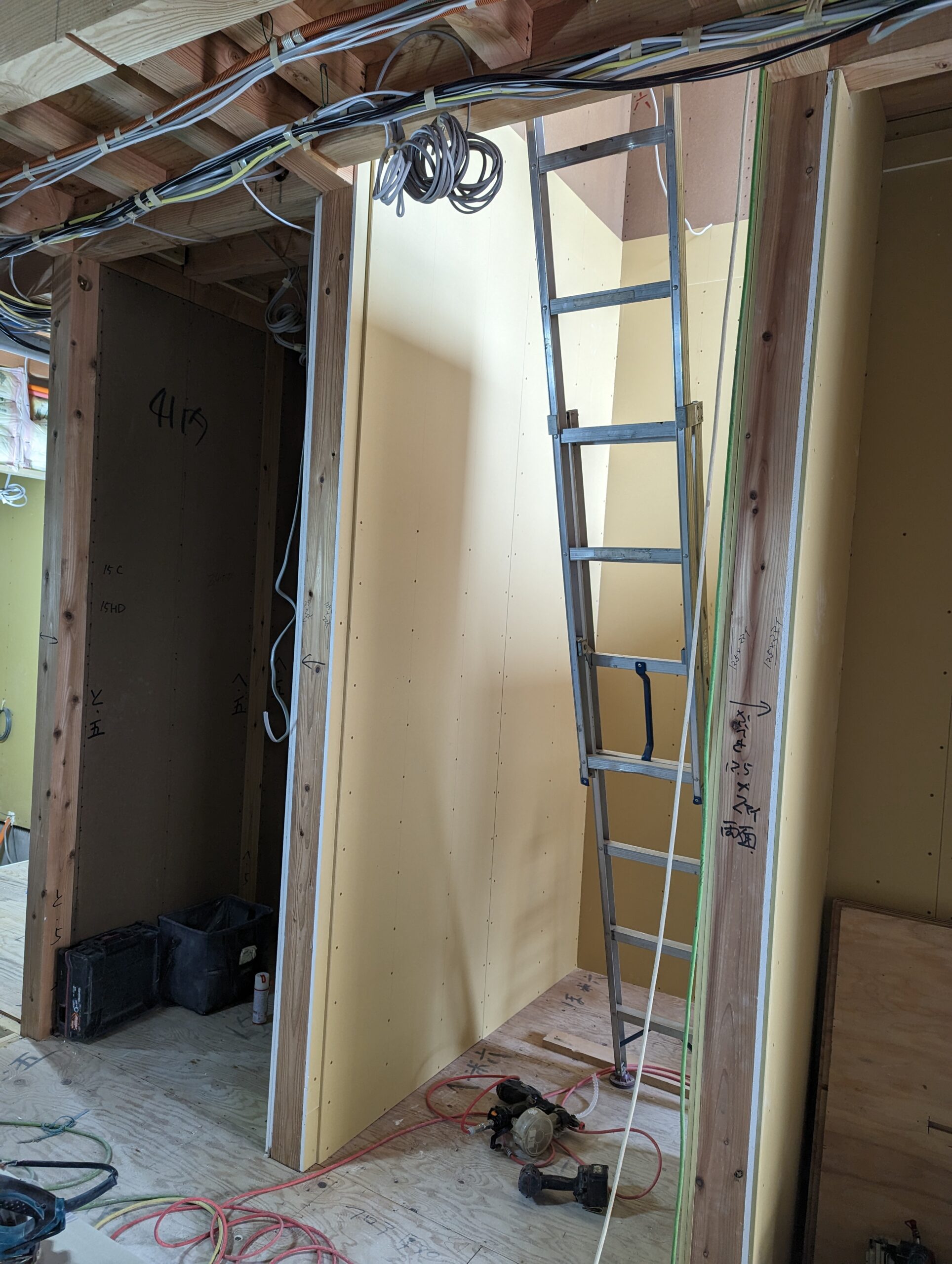 H田様邸 新築工事 界壁