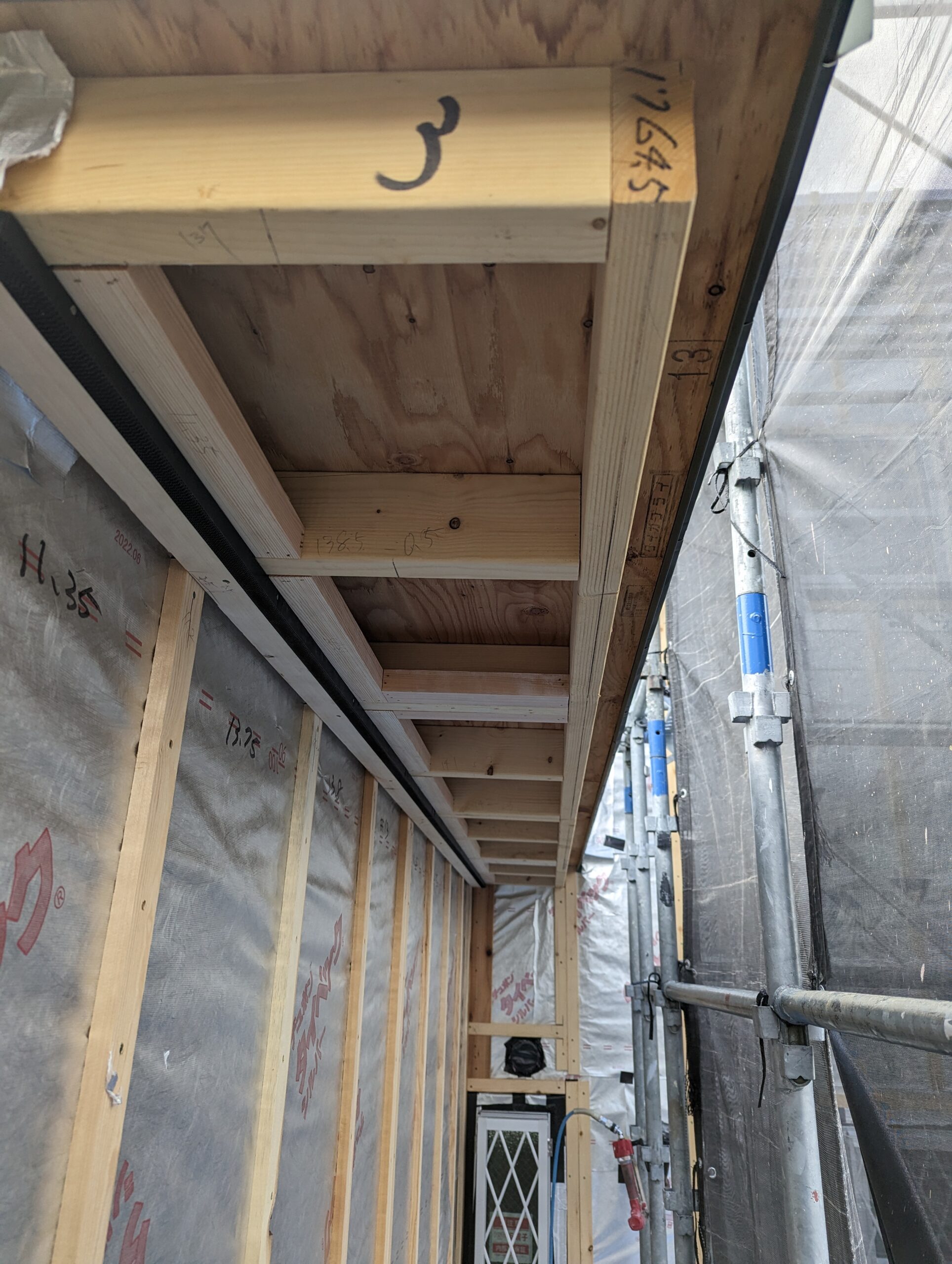 H田様邸 新築工事 外部工事