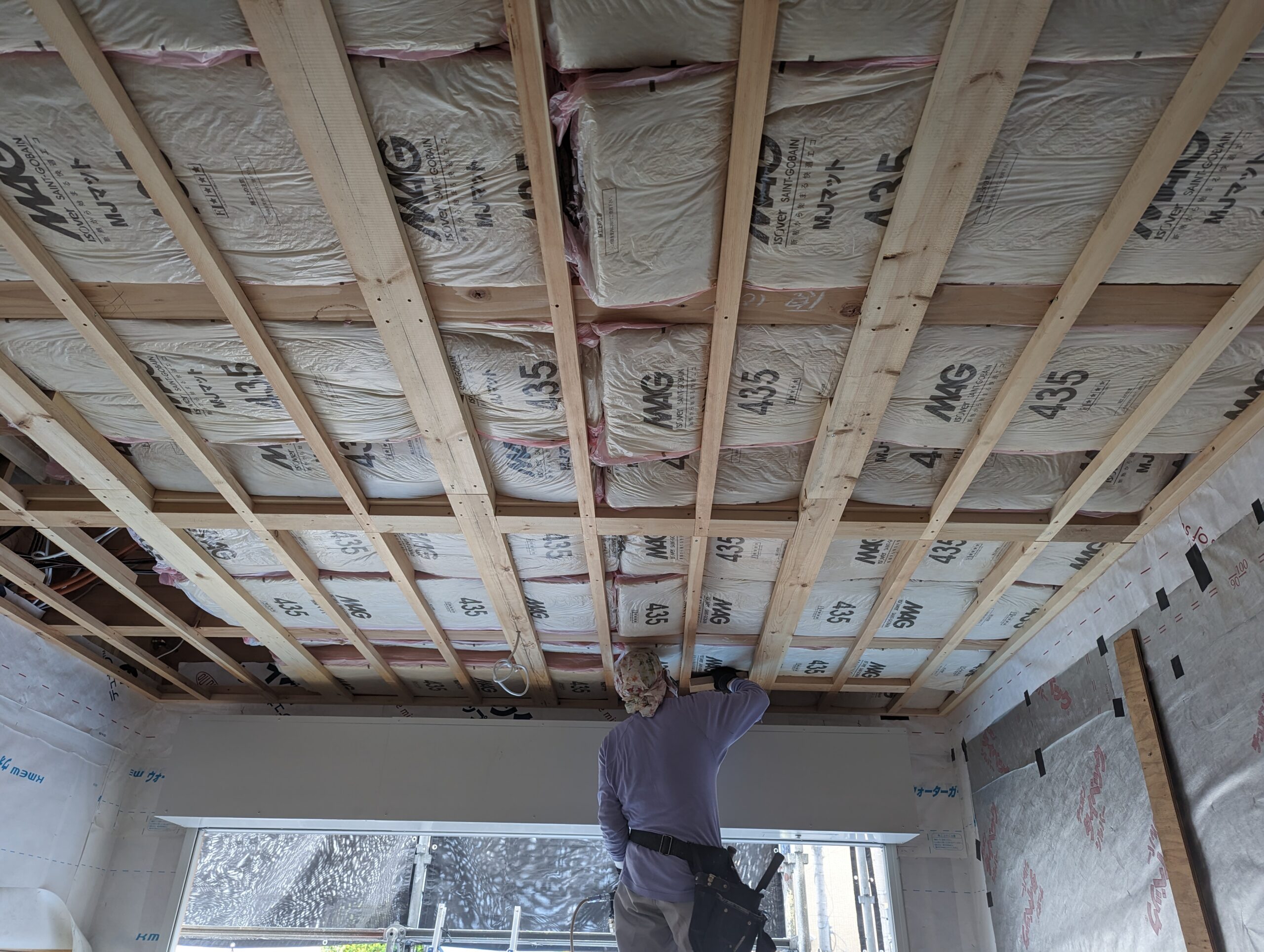 H田様邸 新築工事 車庫