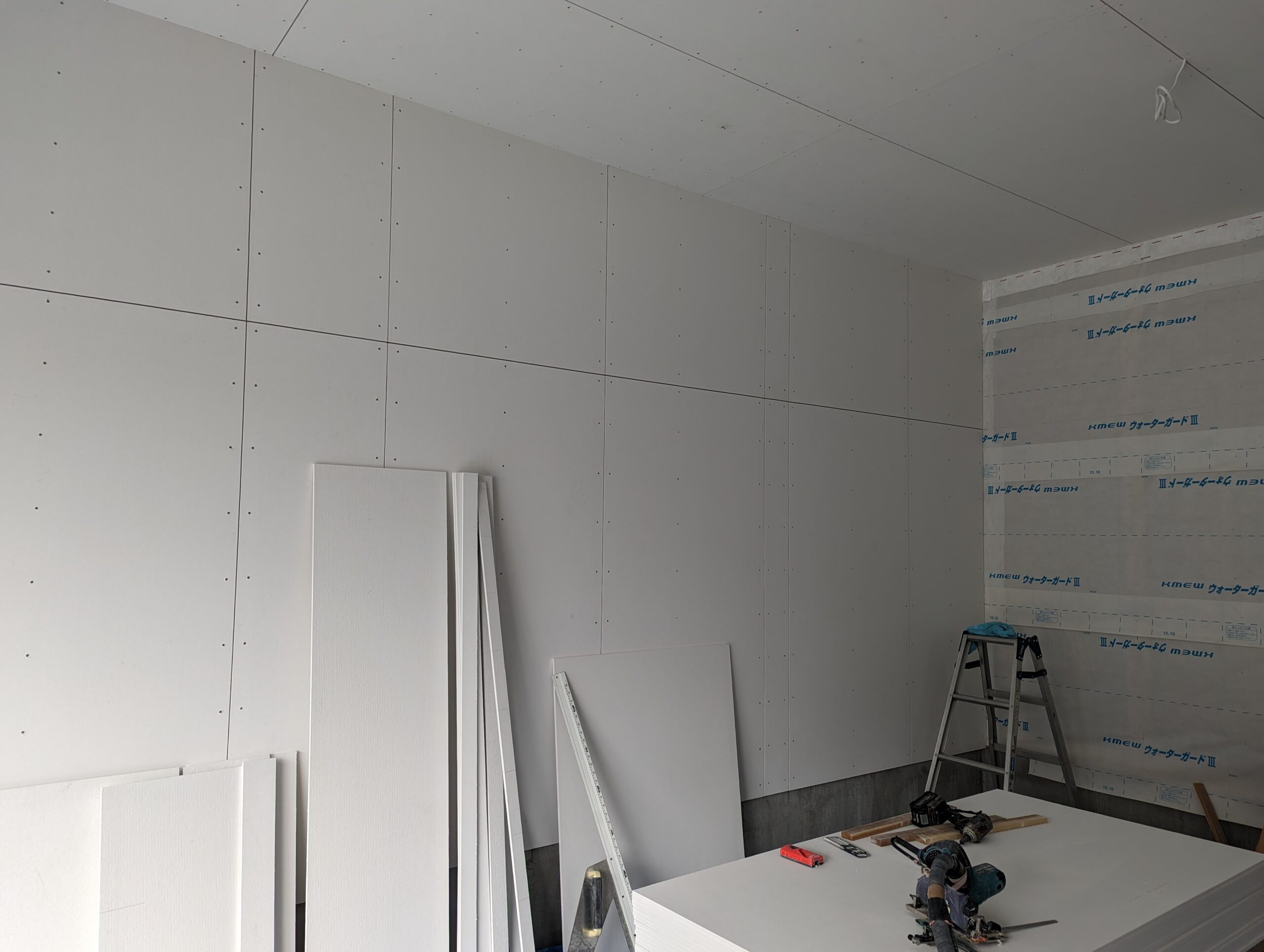 H田様邸 新築工事 車庫