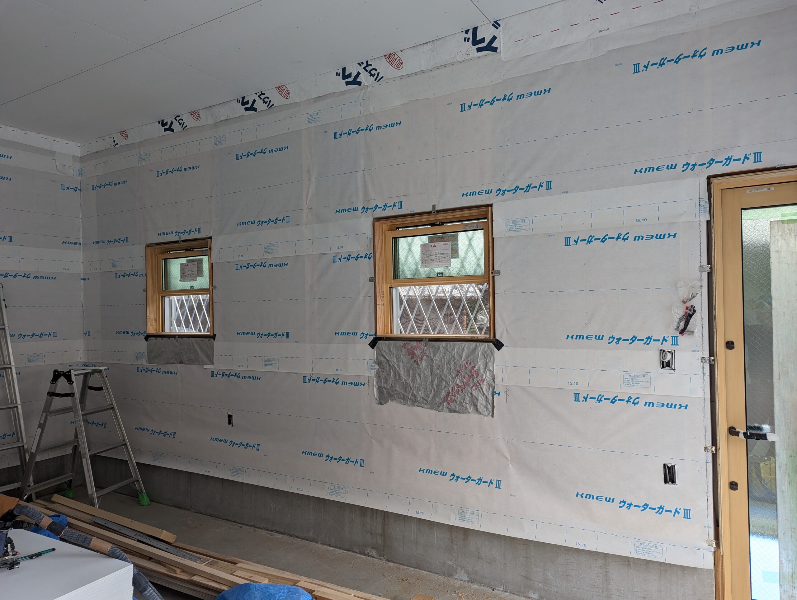 H田様邸 新築工事 車庫