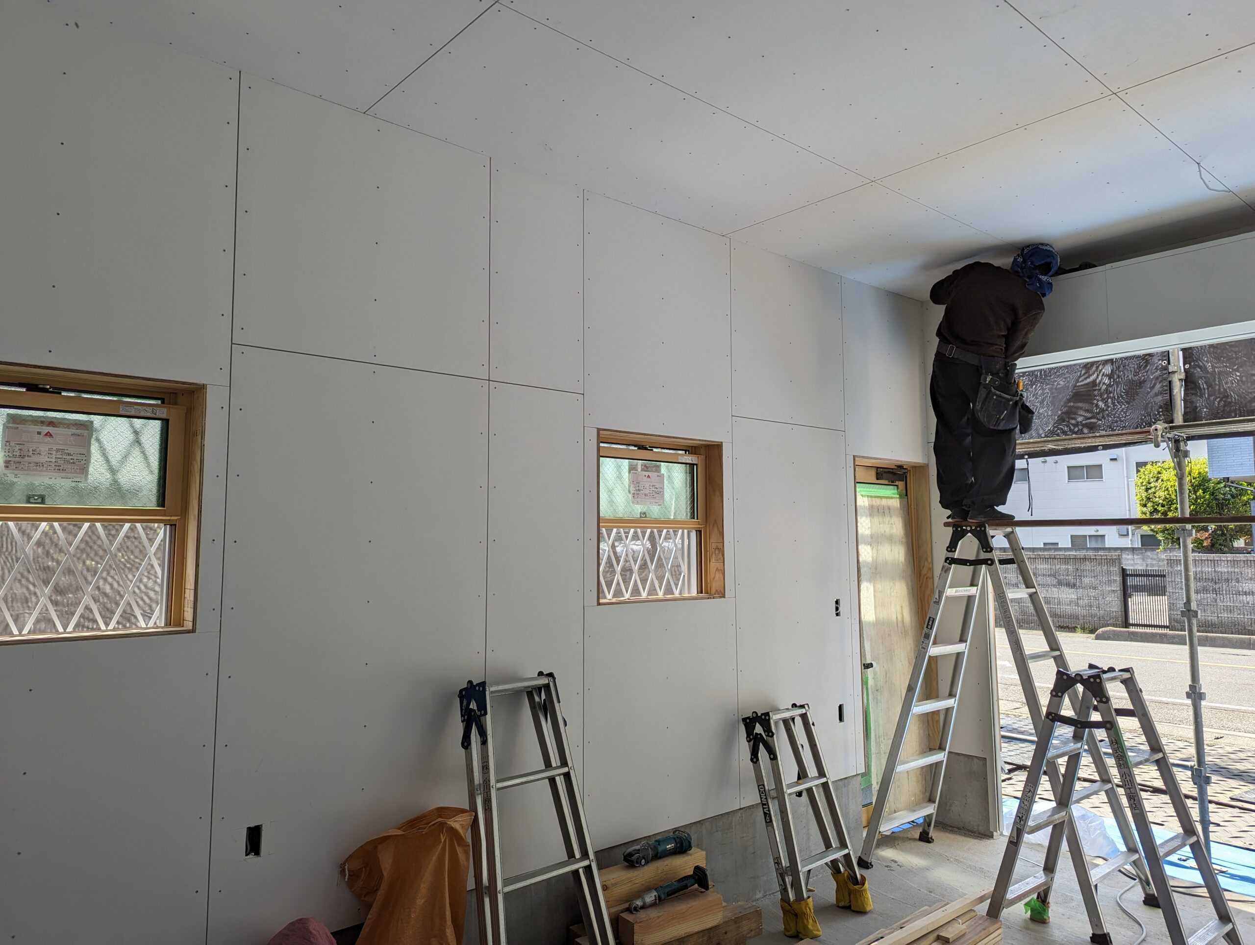 H田様邸 新築工事 車庫