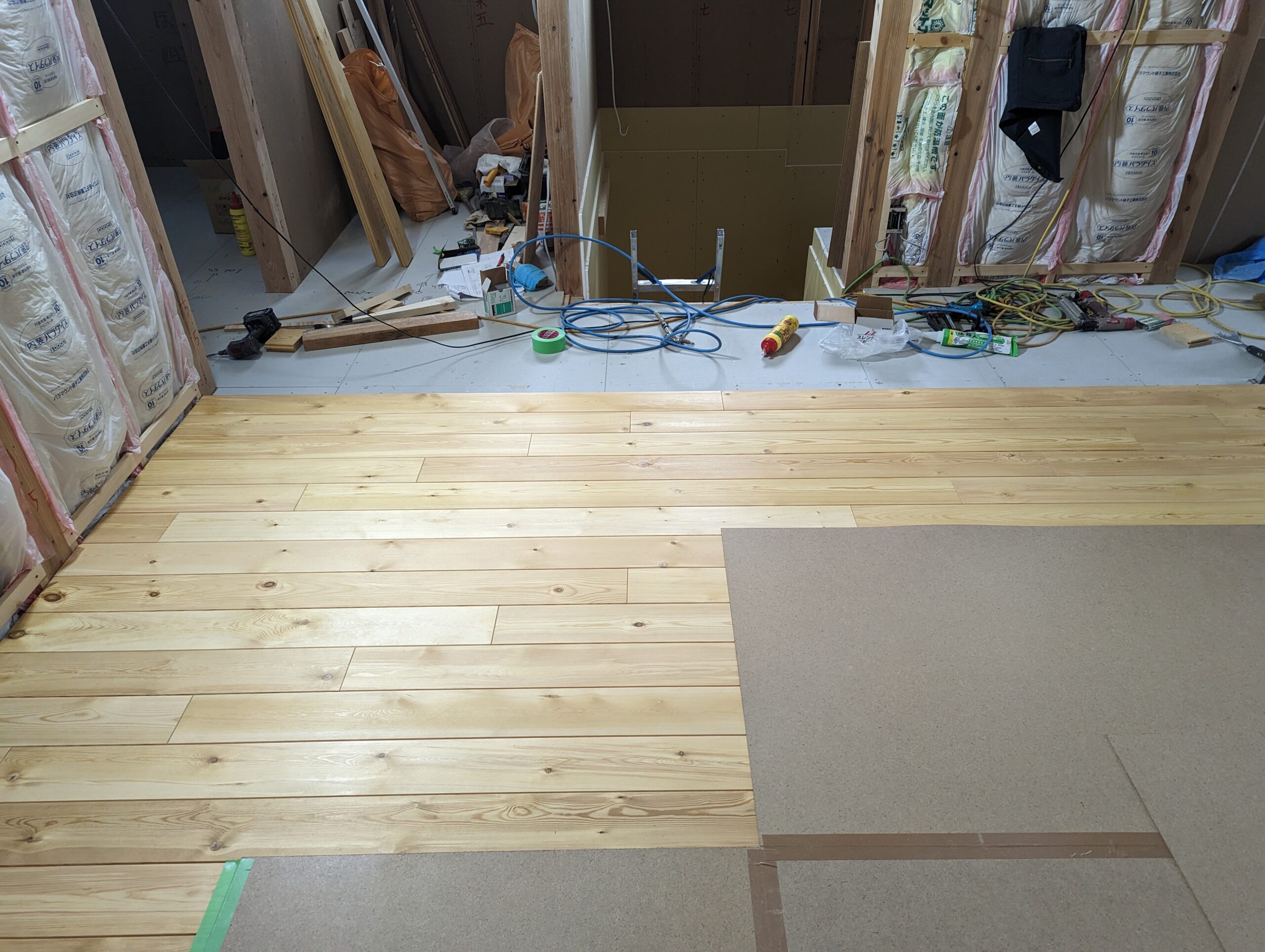 H田様邸 新築工事 内部工事