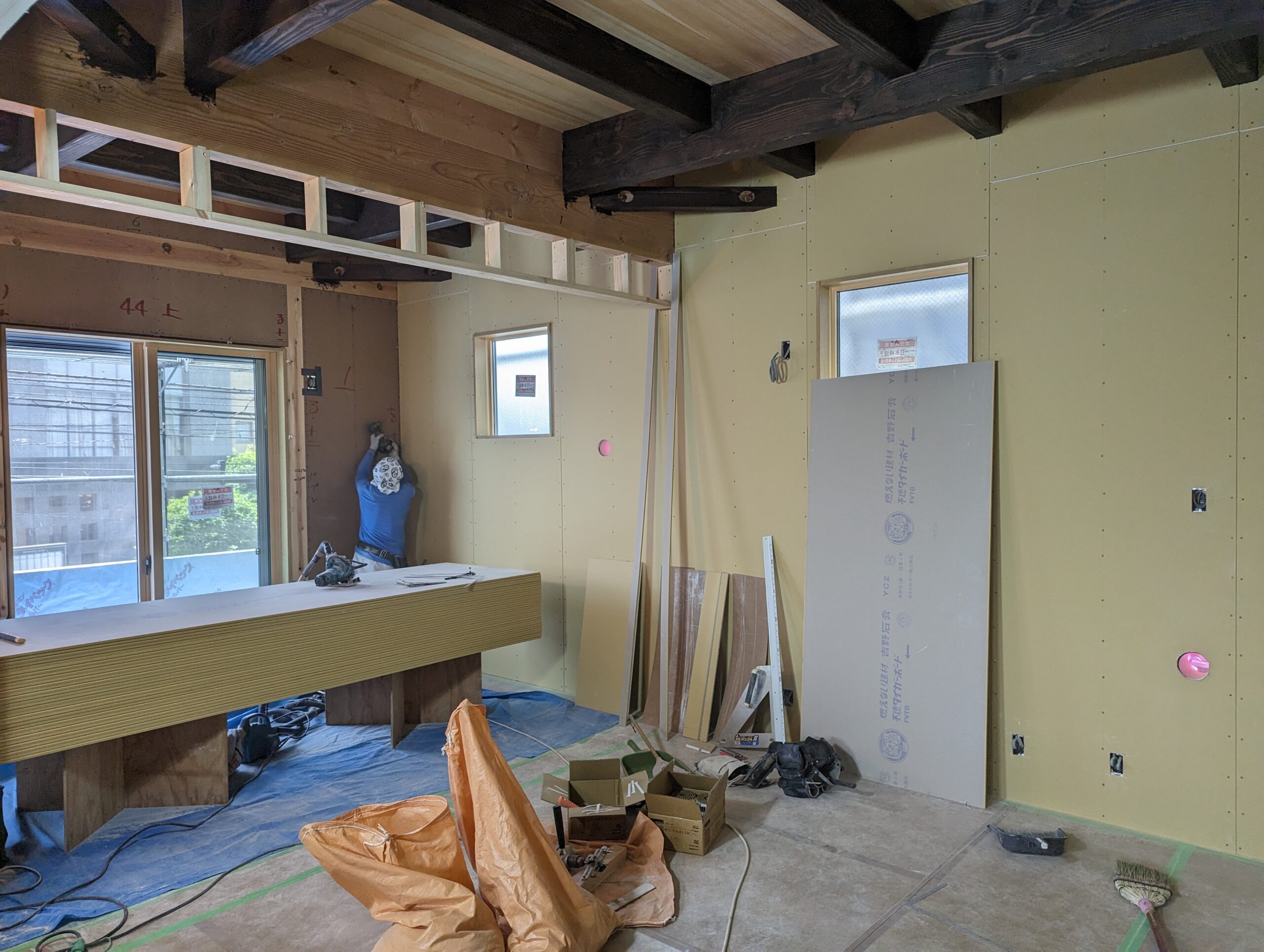 H田様邸 新築工事 内部工事