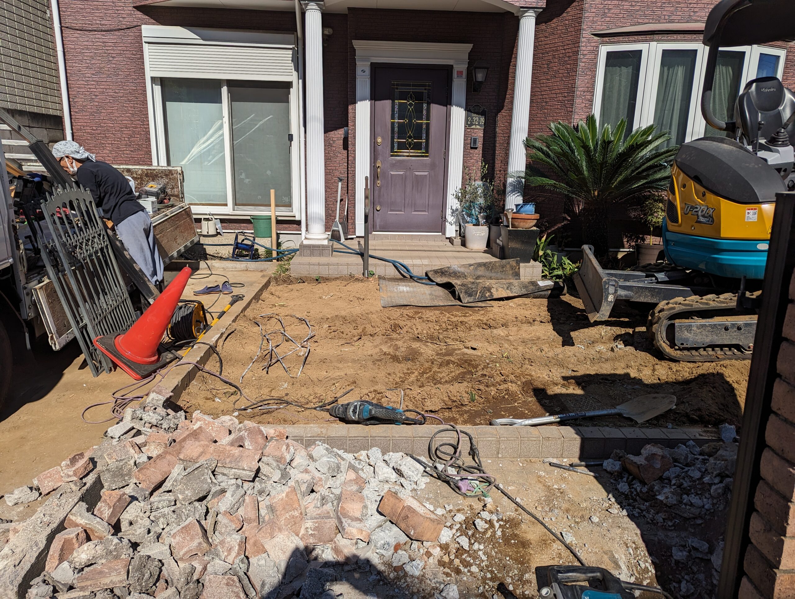 T邉様邸 増改築工事 基礎工事