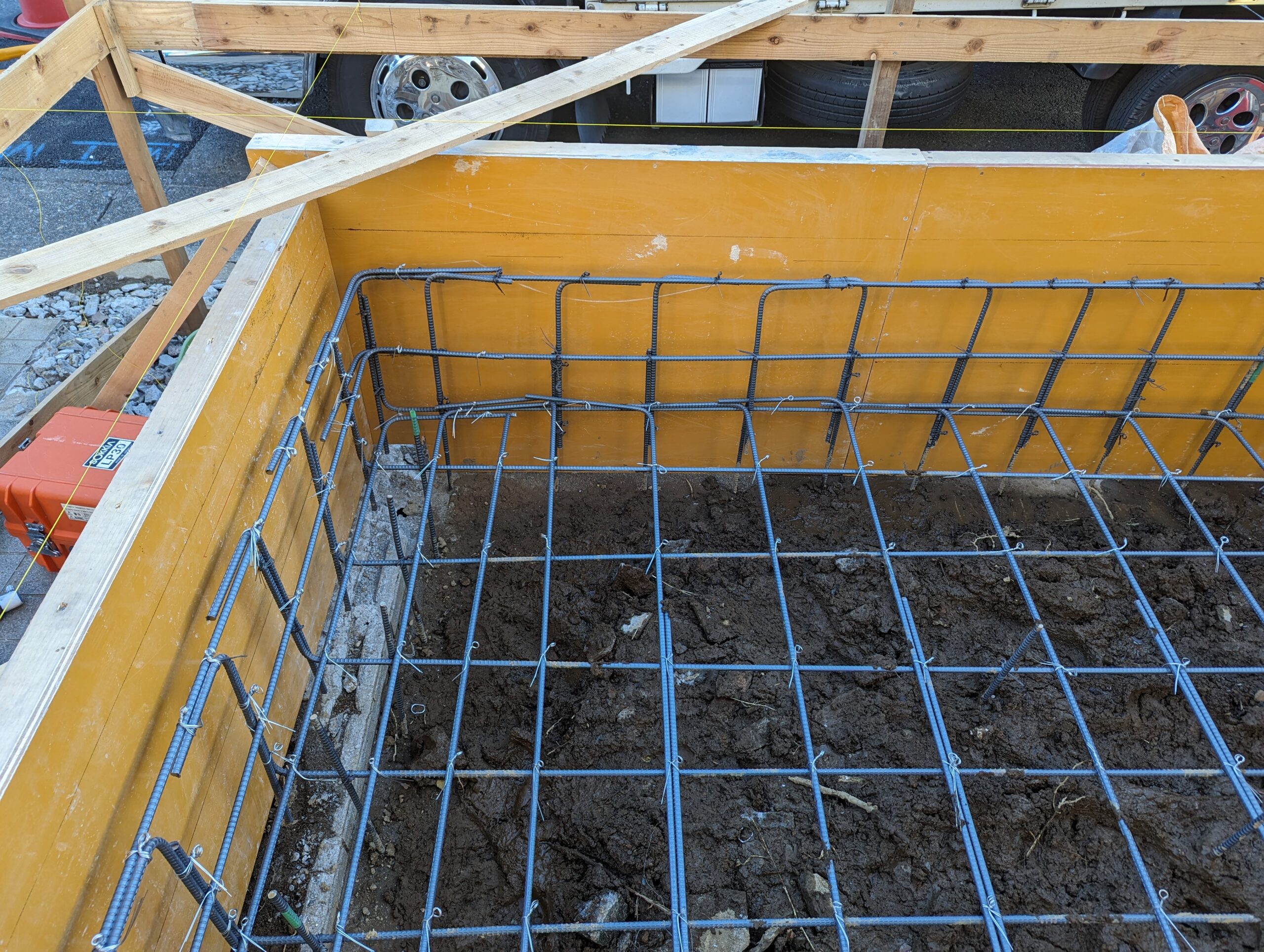 T邉様邸 増改築工事 基礎工事