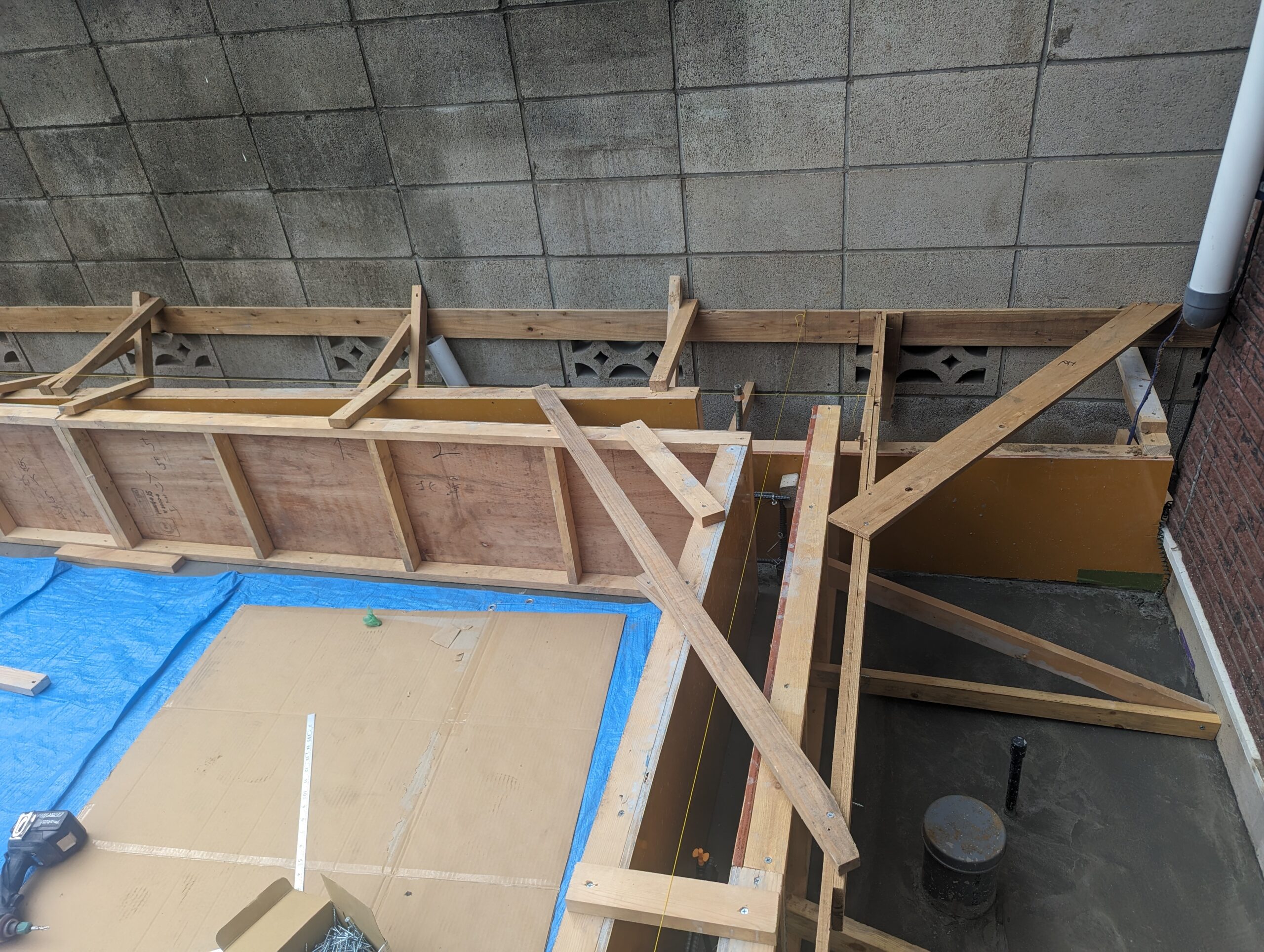 T邉様邸 増改築工事 基礎工事