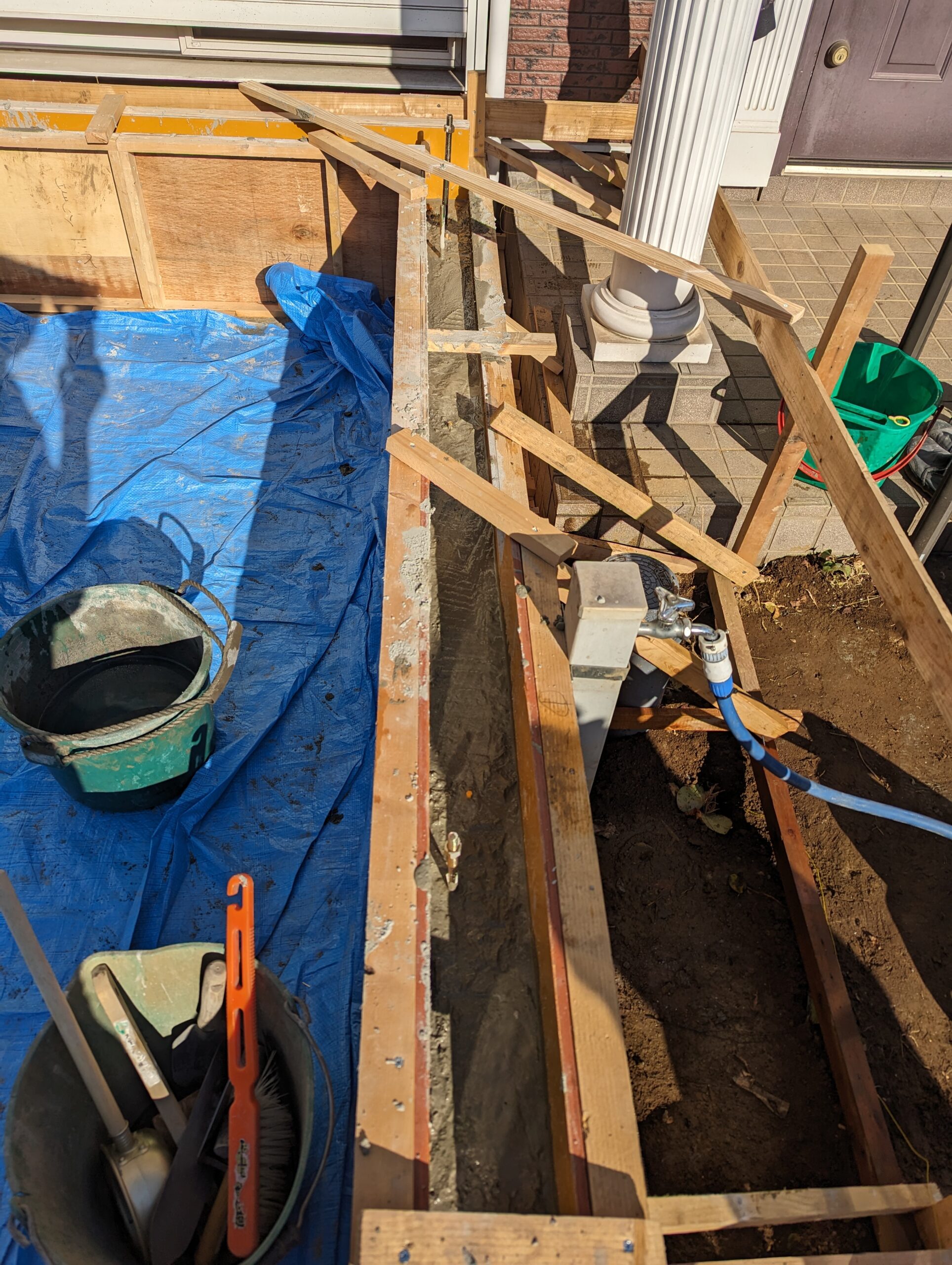 T邉様邸 増改築工事 基礎工事