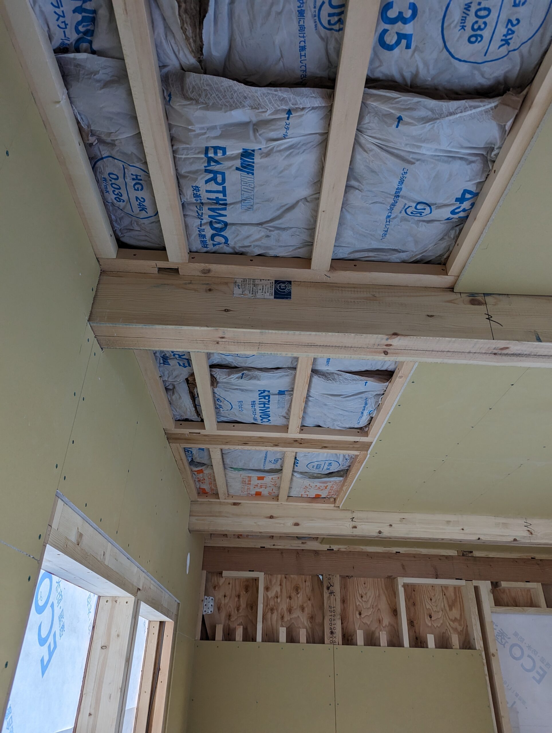 T邉様邸 増改築工事 木工事2