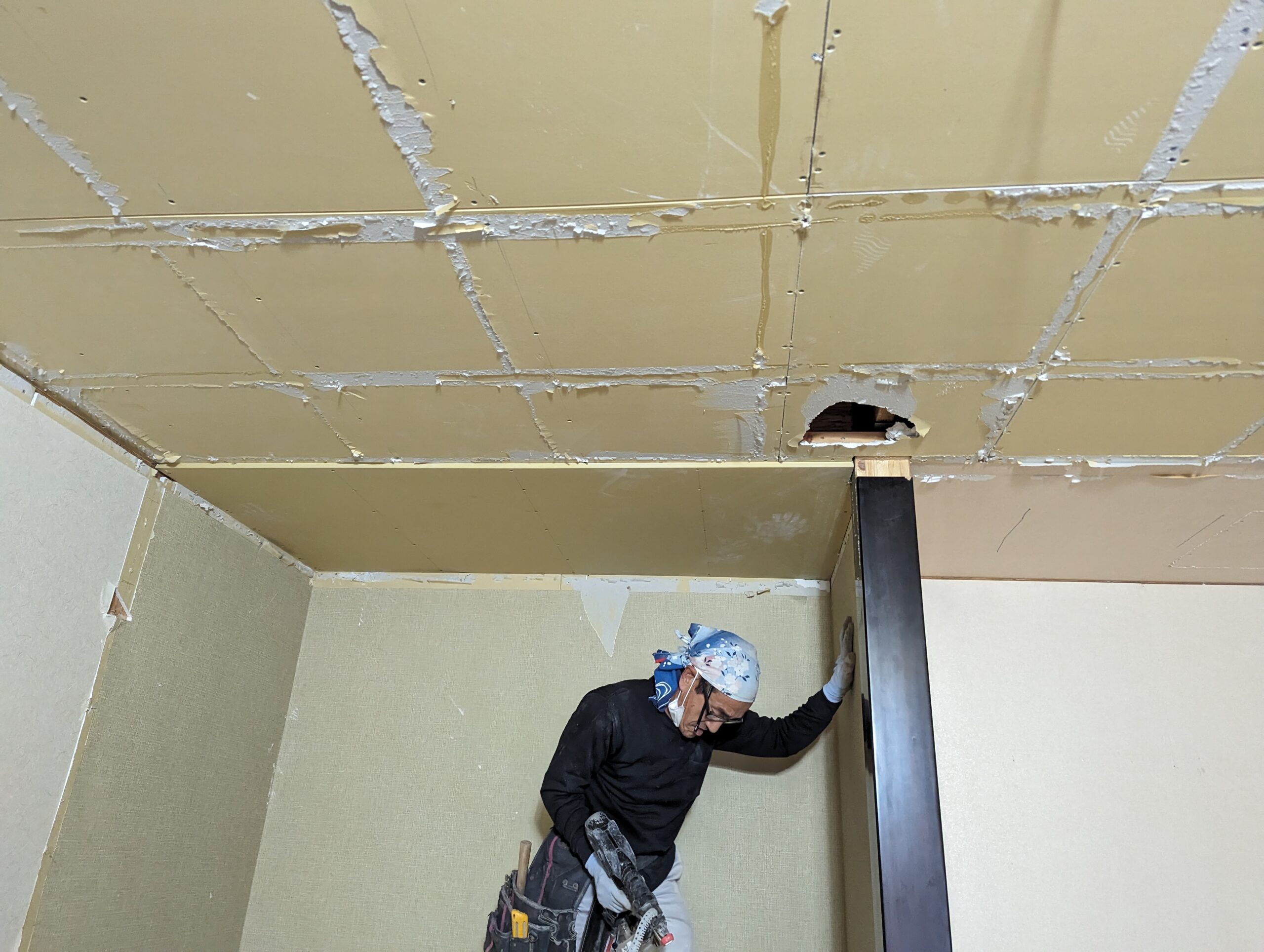 T邉様邸 増改築工事 木工事2