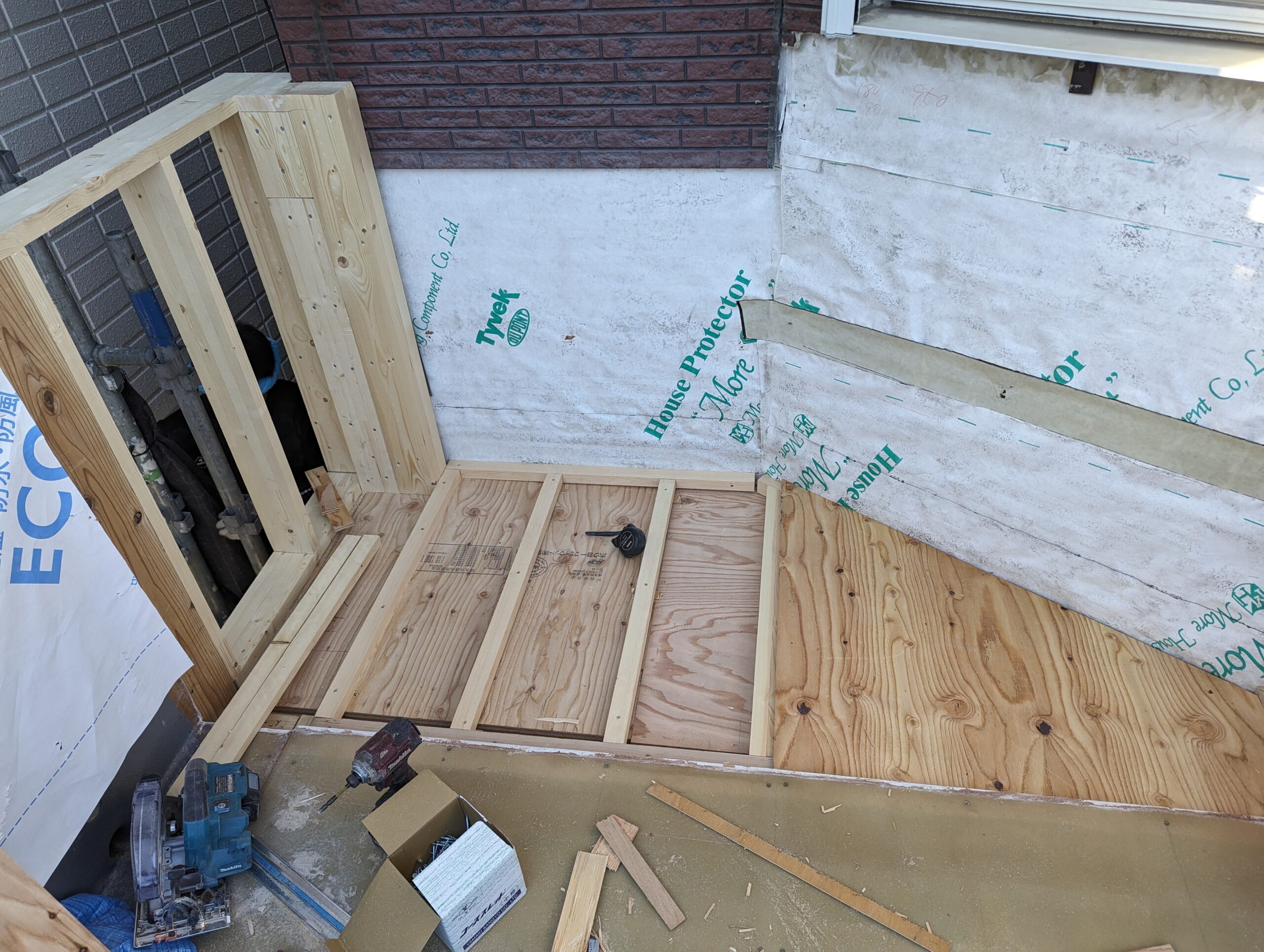 T邉様邸 増改築工事 外部工事