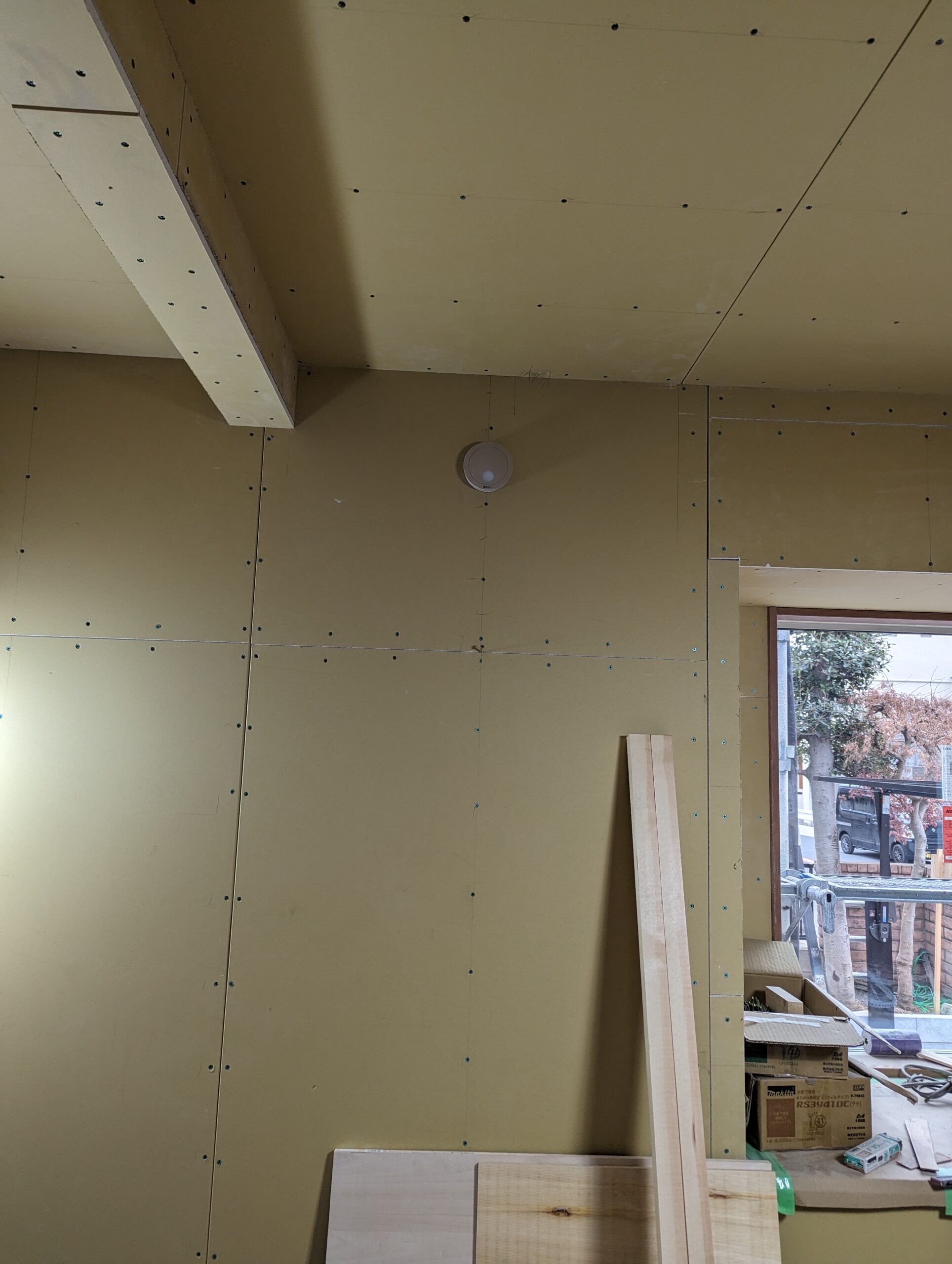 T邉様邸 増改築工事 木工事1