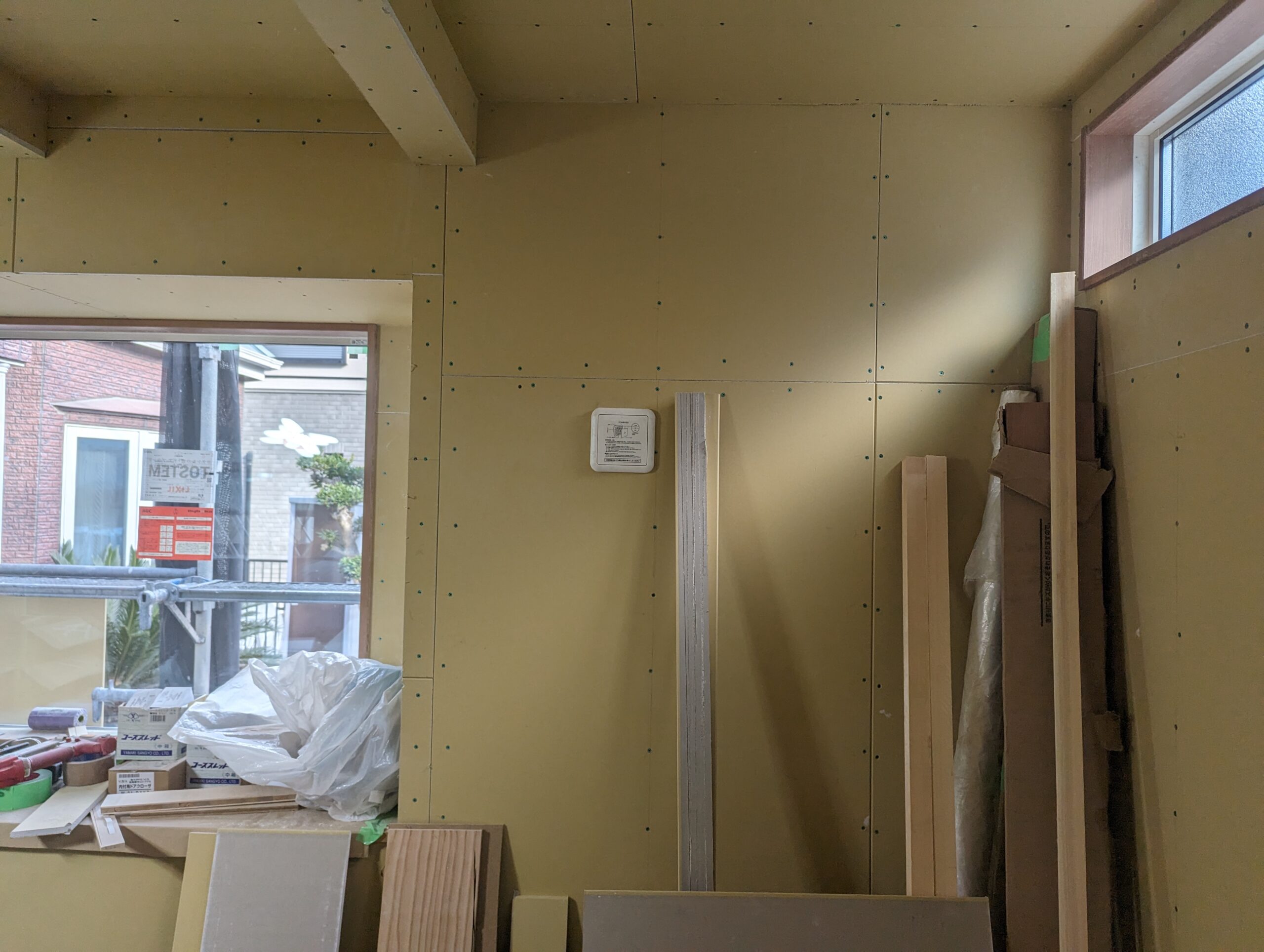 T邉様邸 増改築工事 木工事1