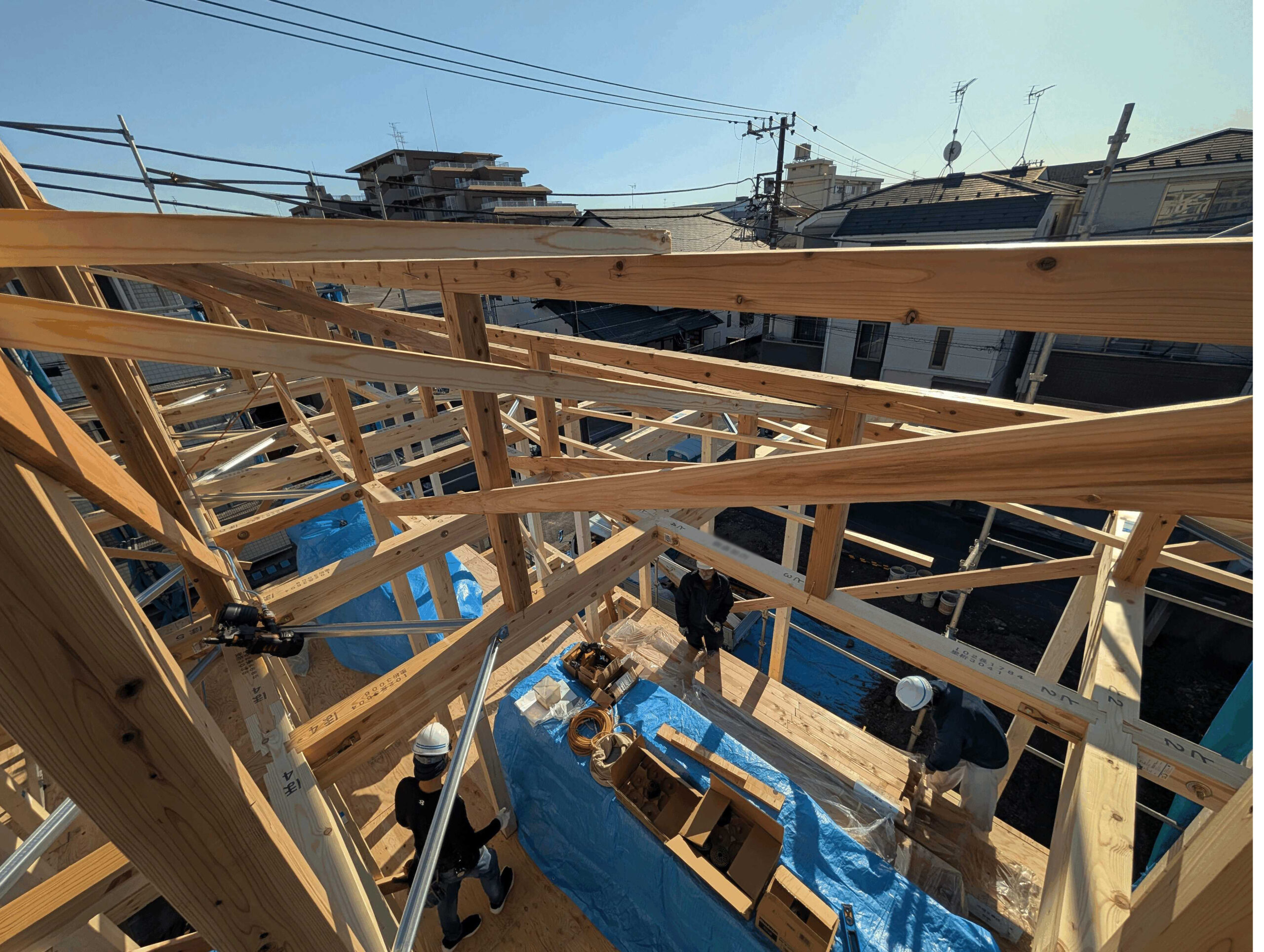 I様邸 新築工事　屋根工事