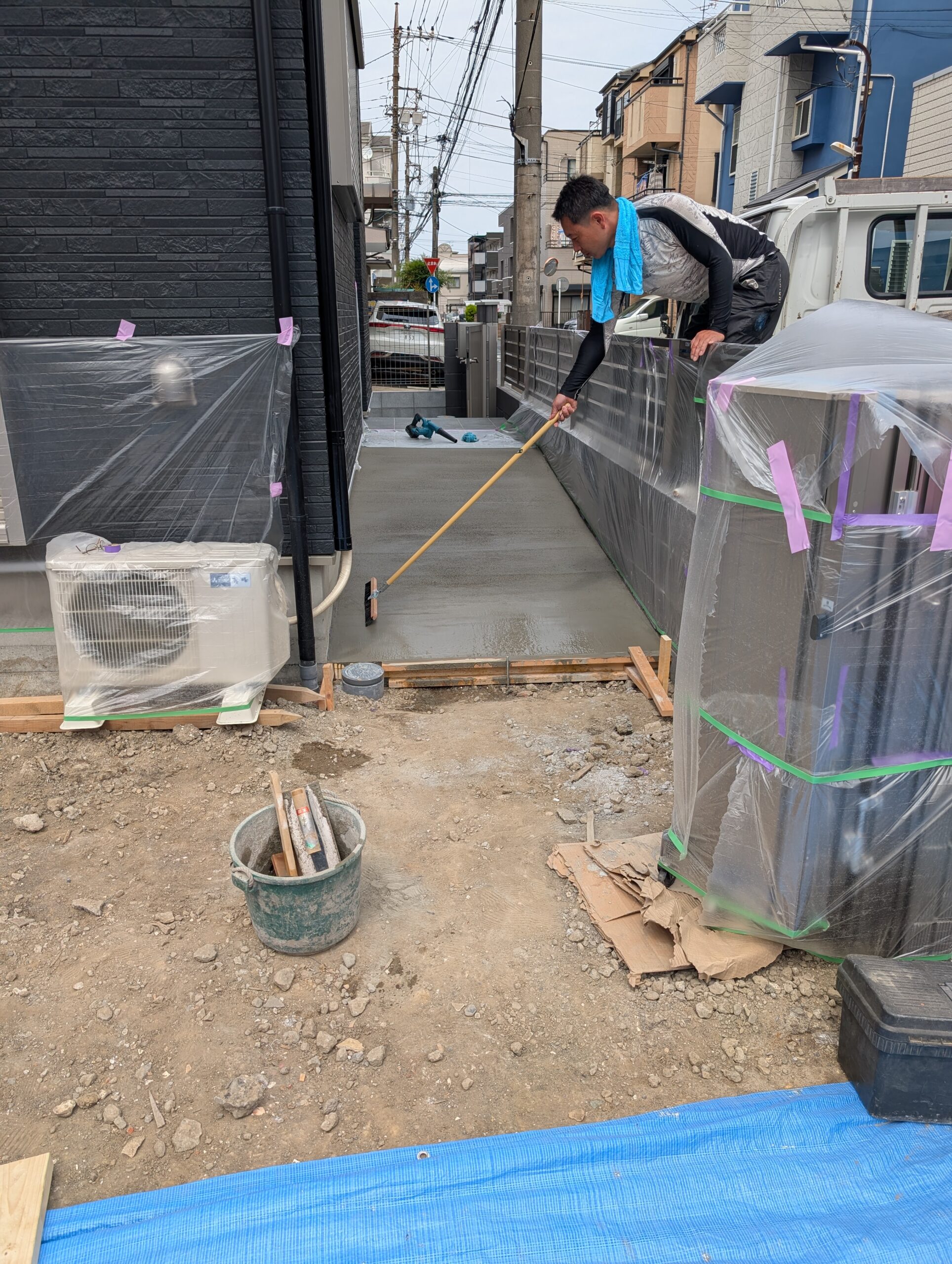 I様邸 新築工事　外構