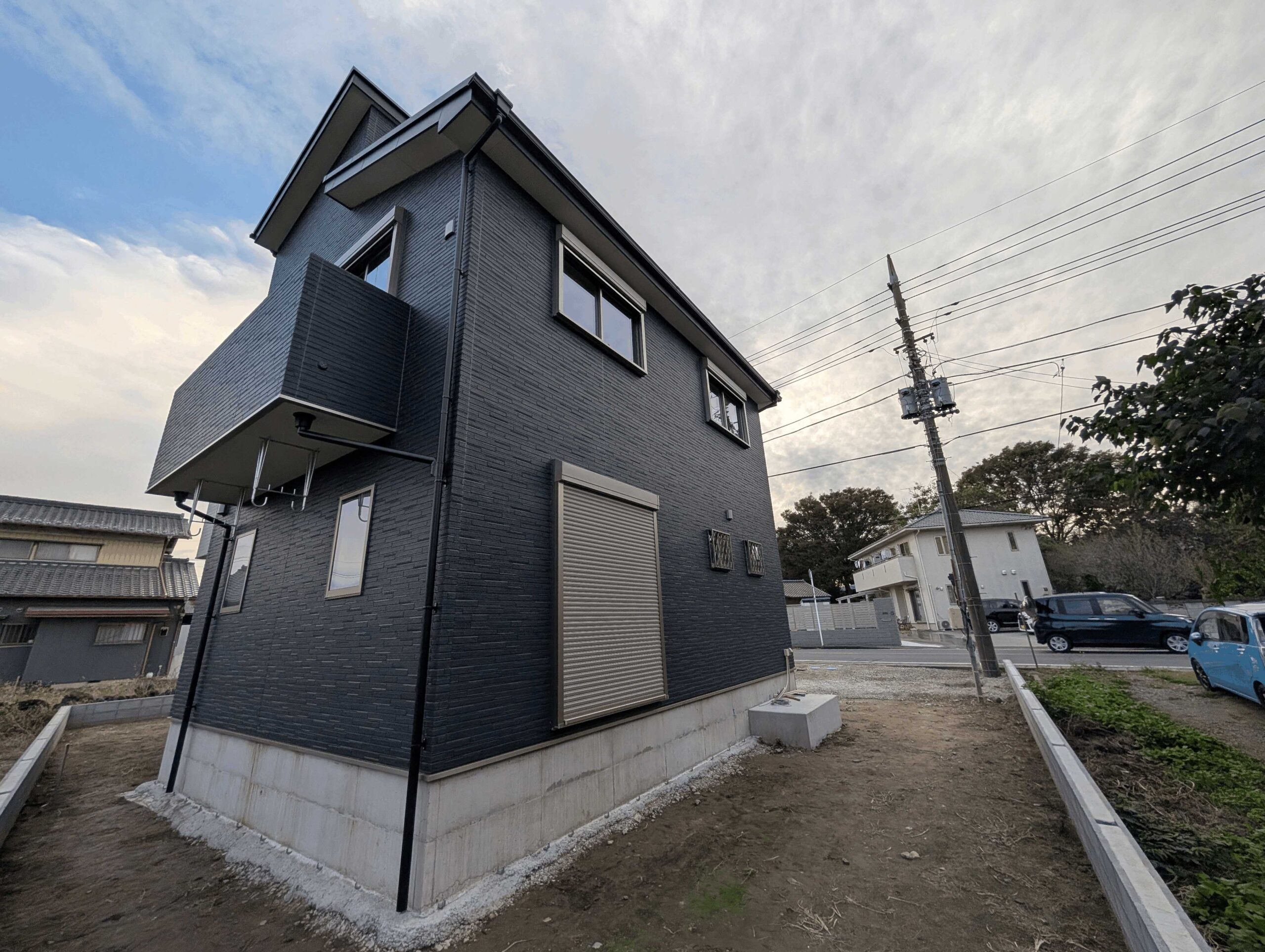O様邸 長屋住宅新築工事　サイディング工事