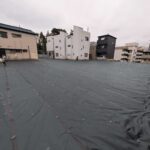 防草シート工事１３(さいたま市白幡)